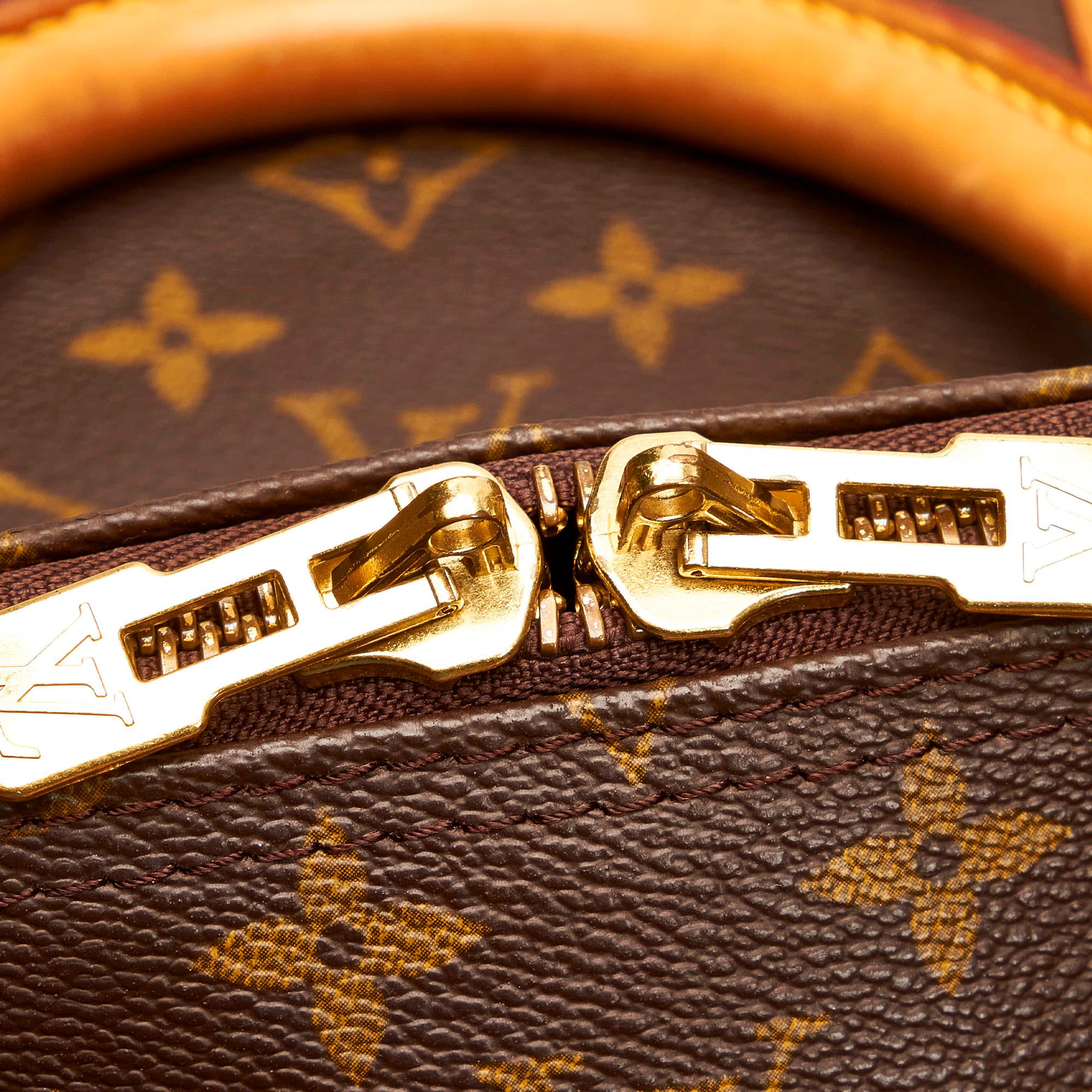 Louis Vuitton Monogram Keepall Bandouliere 60 (SHG-31176)