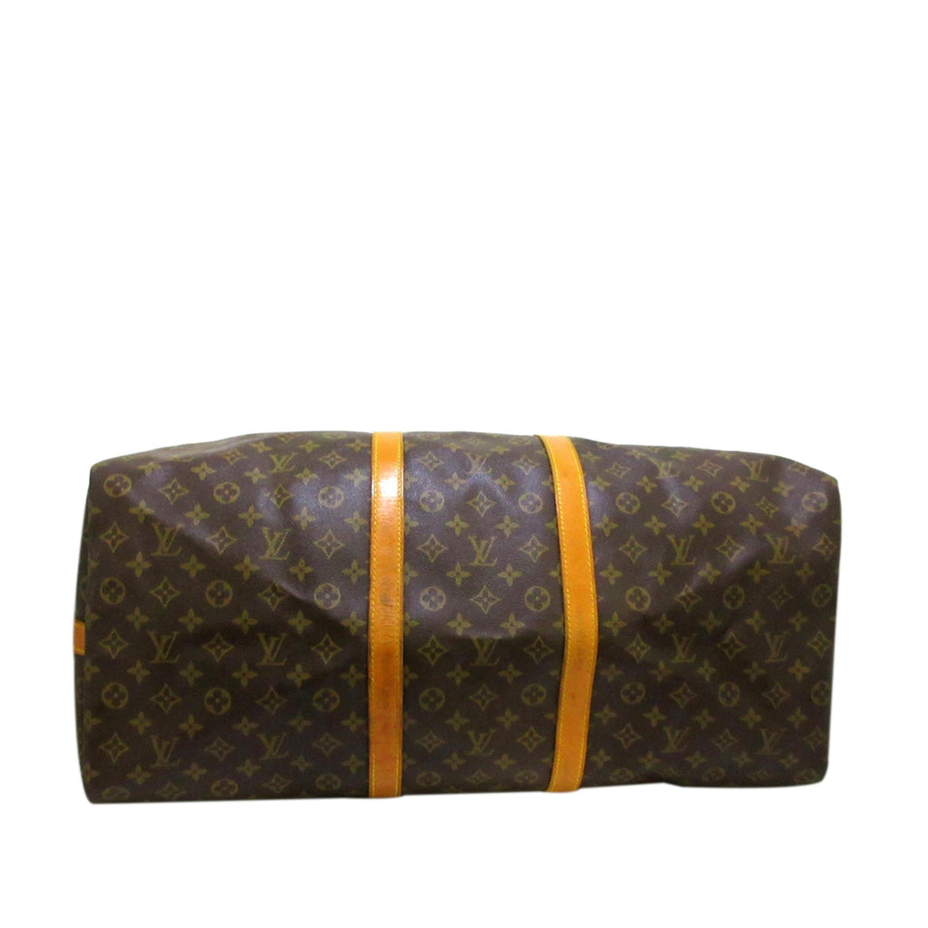 Louis Vuitton Monogram Keepall Bandouliere 60 (SHG-36002)
