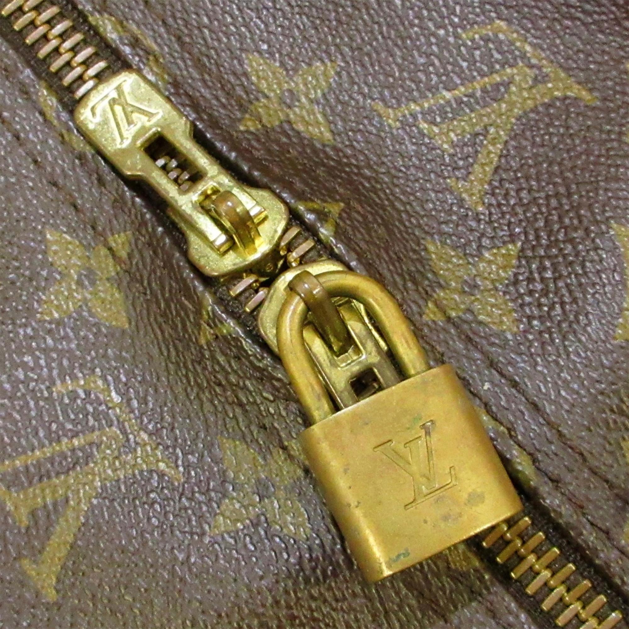 Louis Vuitton Monogram Keepall Bandouliere 60 (SHG-36002)
