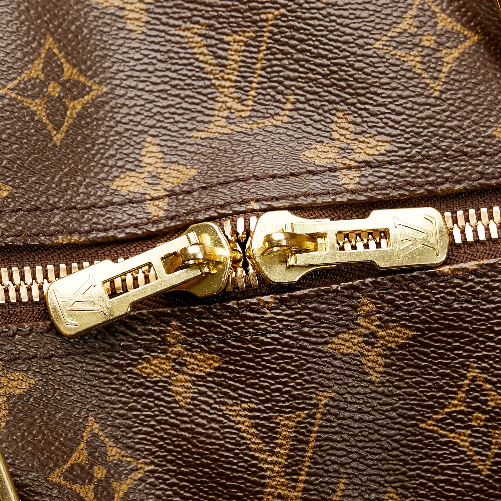 Louis Vuitton Monogram Keepall Bandouliere 60 (SHG-36245)