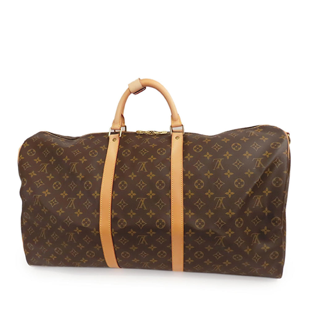 Louis Vuitton Monogram Keepall Bandouliere 60 (SHG-dHQTFc)