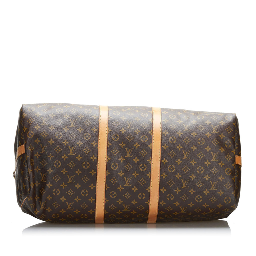 Louis Vuitton Monogram Keepall Bandouliere 60 (SHG-POGxF8)