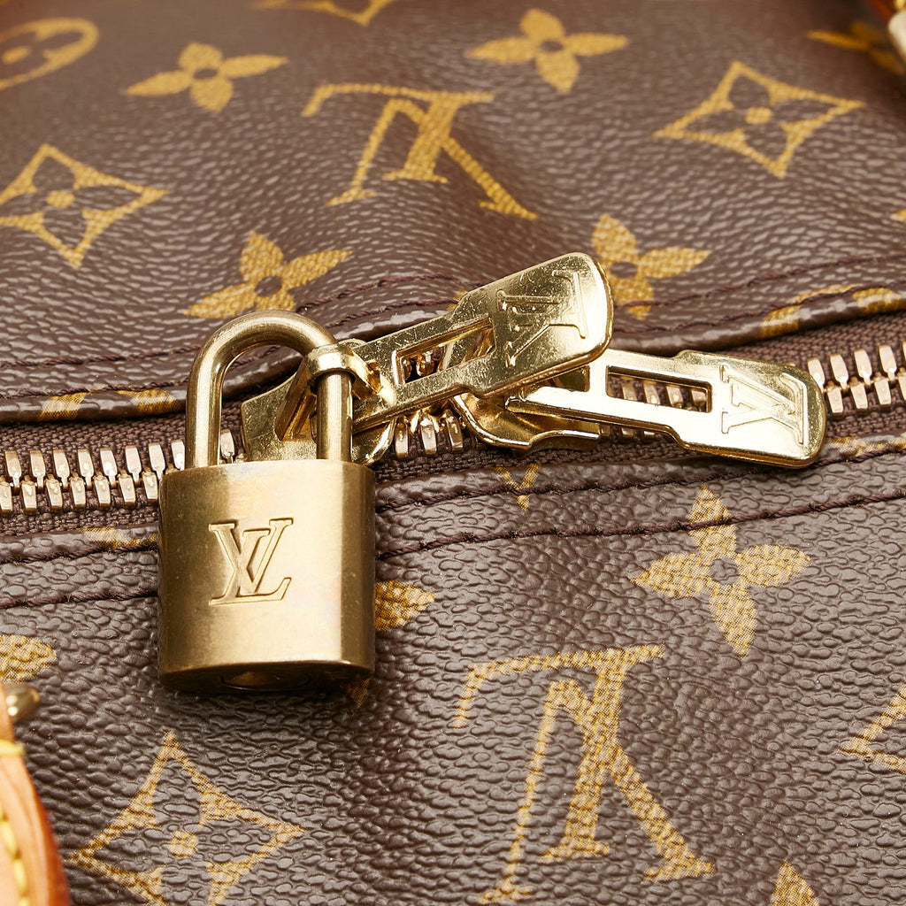 Louis Vuitton Monogram Keepall Bandouliere 60 (SHG-POGxF8)