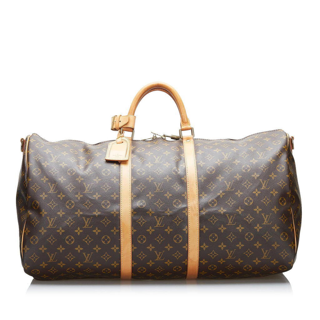 Louis Vuitton Monogram Keepall Bandouliere 60 (SHG-POGxF8)