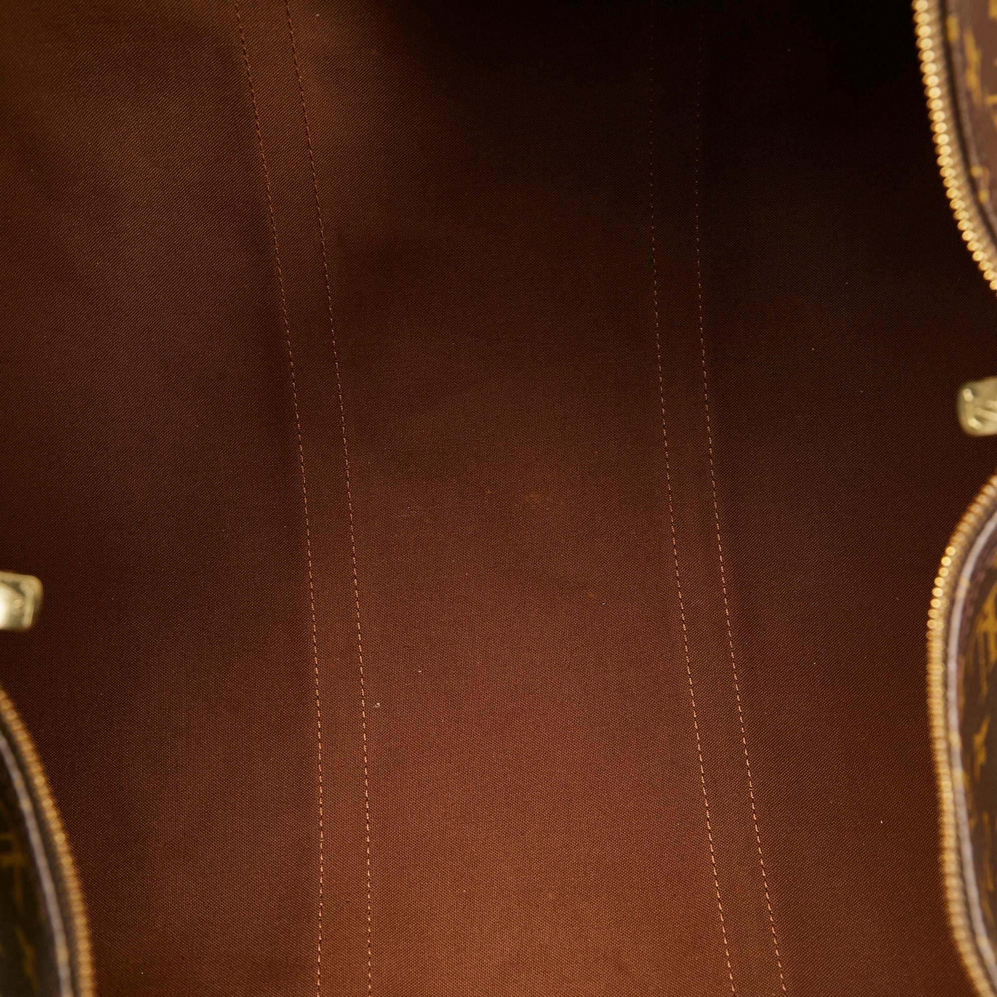 Louis Vuitton Monogram Keepall Bandouliere 60 (SHG-POGxF8)