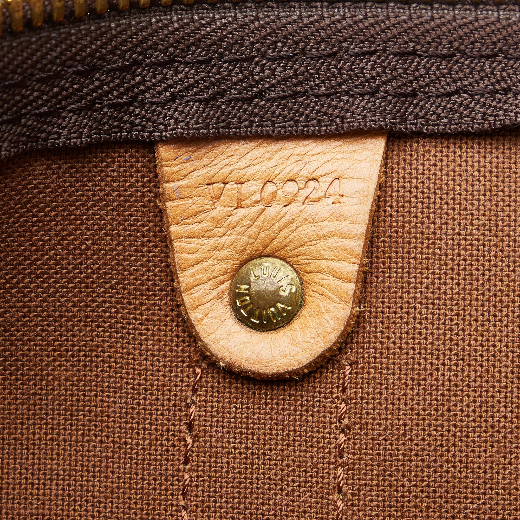 Louis Vuitton Monogram Keepall Bandouliere 60 (SHG-Z4NI1K)