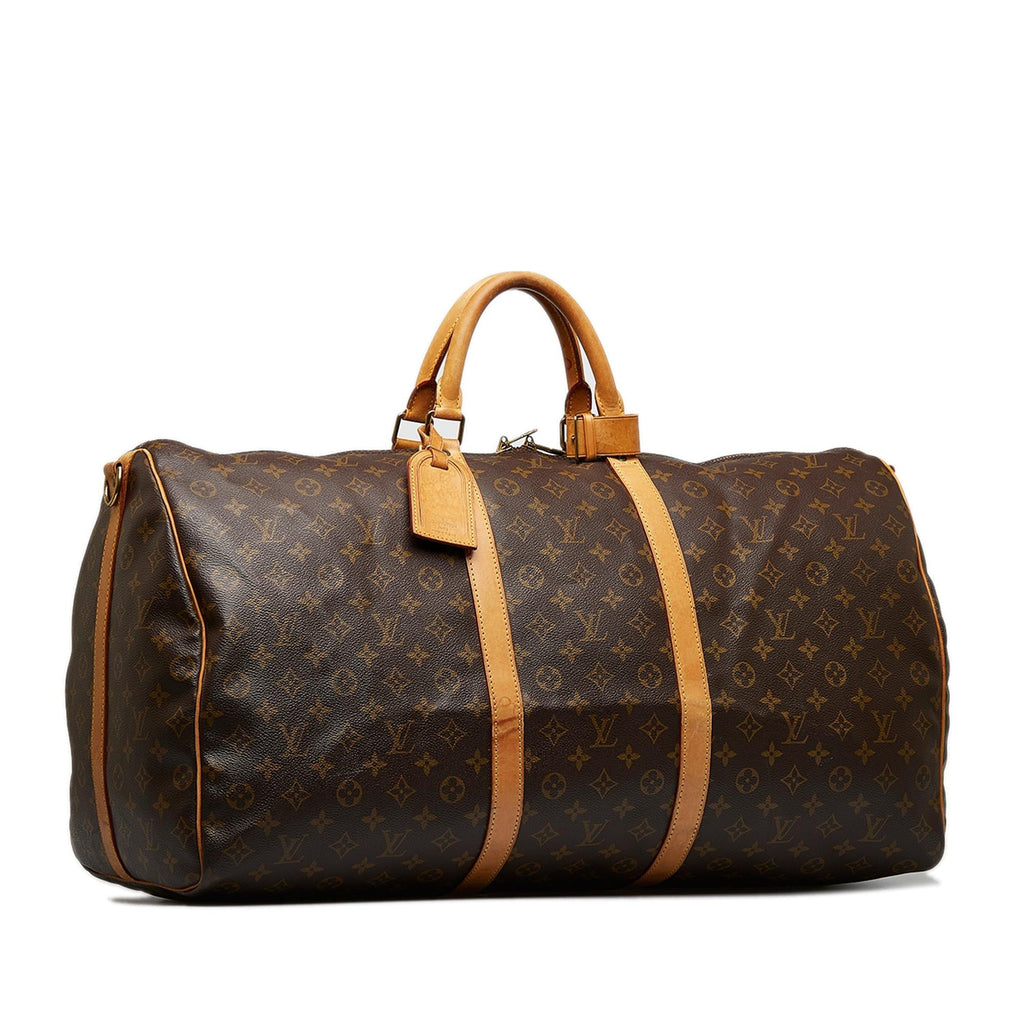 Louis Vuitton Monogram Keepall Bandouliere 60 (SHG-Z4NI1K)