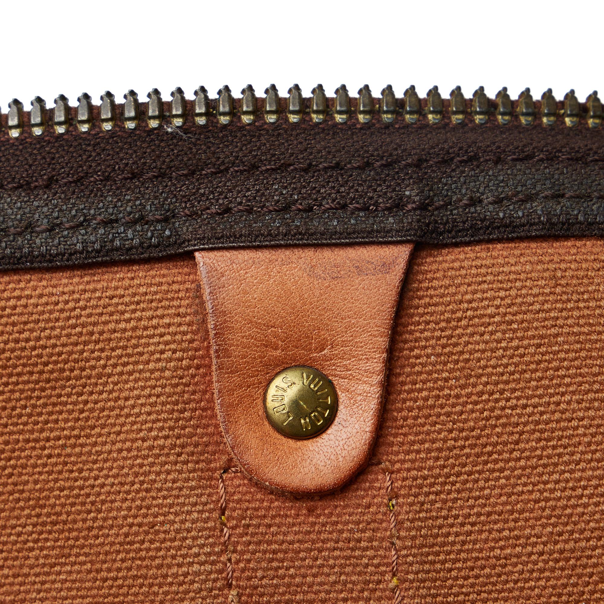 Louis Vuitton Monogram Keepall Bandouliere 60 (SHG-FwMn7a)