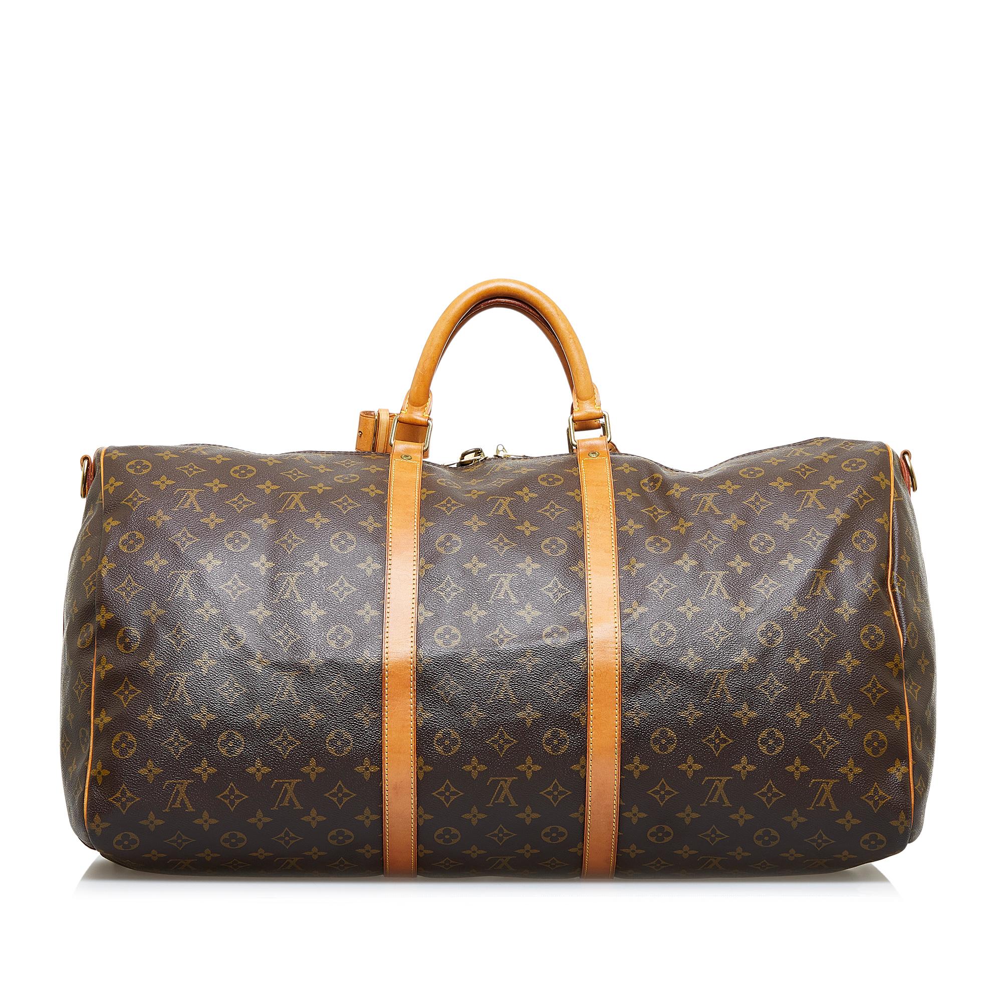 Louis Vuitton Monogram Keepall Bandouliere 60 (SHG-O0F0Yr)