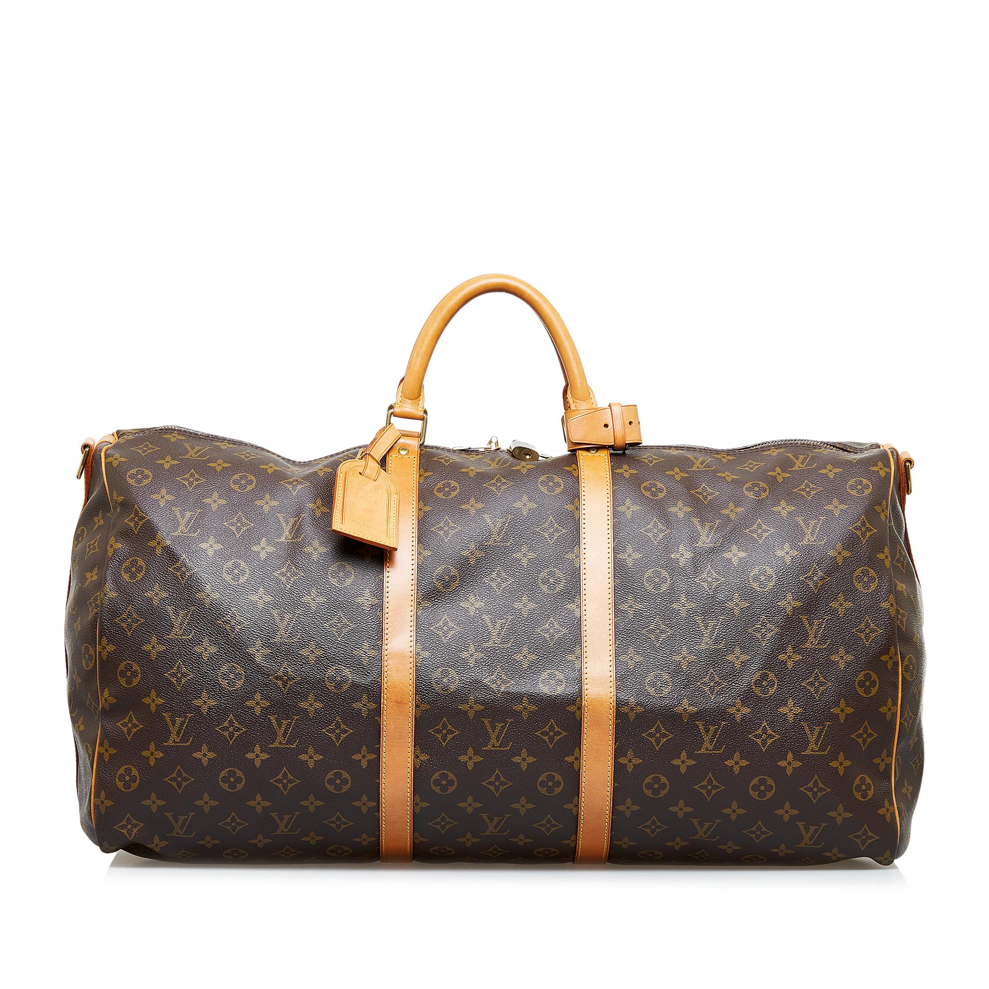 Louis Vuitton Monogram Keepall Bandouliere 60 (SHG-O0F0Yr)