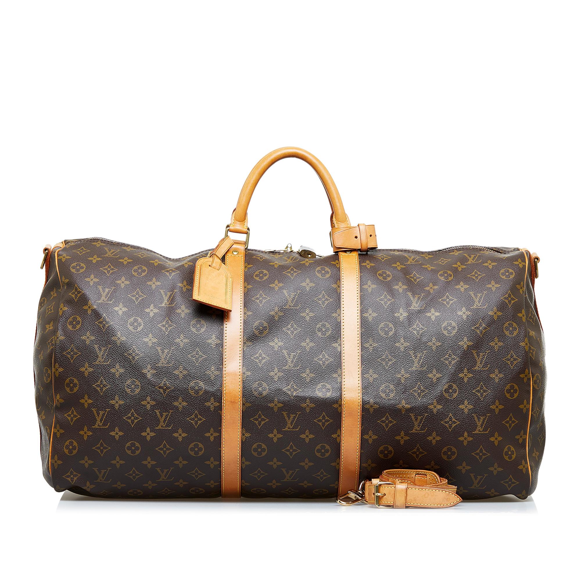 Louis Vuitton Monogram Keepall Bandouliere 60 (SHG-O0F0Yr)