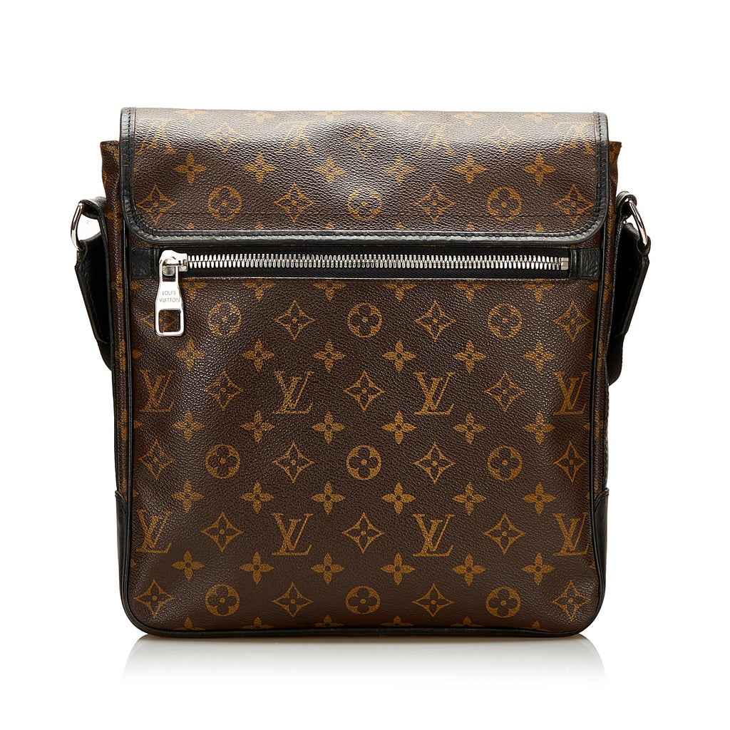 Louis Vuitton Monogram Macassar Bass MM (SHG-36020)