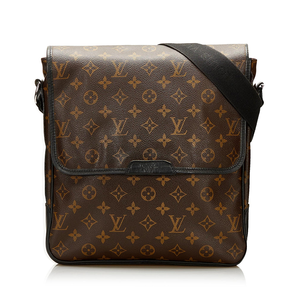 Louis Vuitton Monogram Macassar Bass MM (SHG-36020)