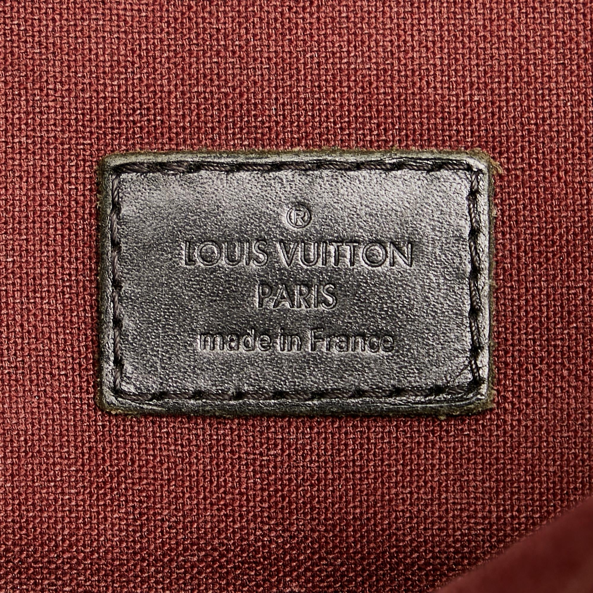 Louis Vuitton Monogram Macassar Bass MM (SHG-36020)
