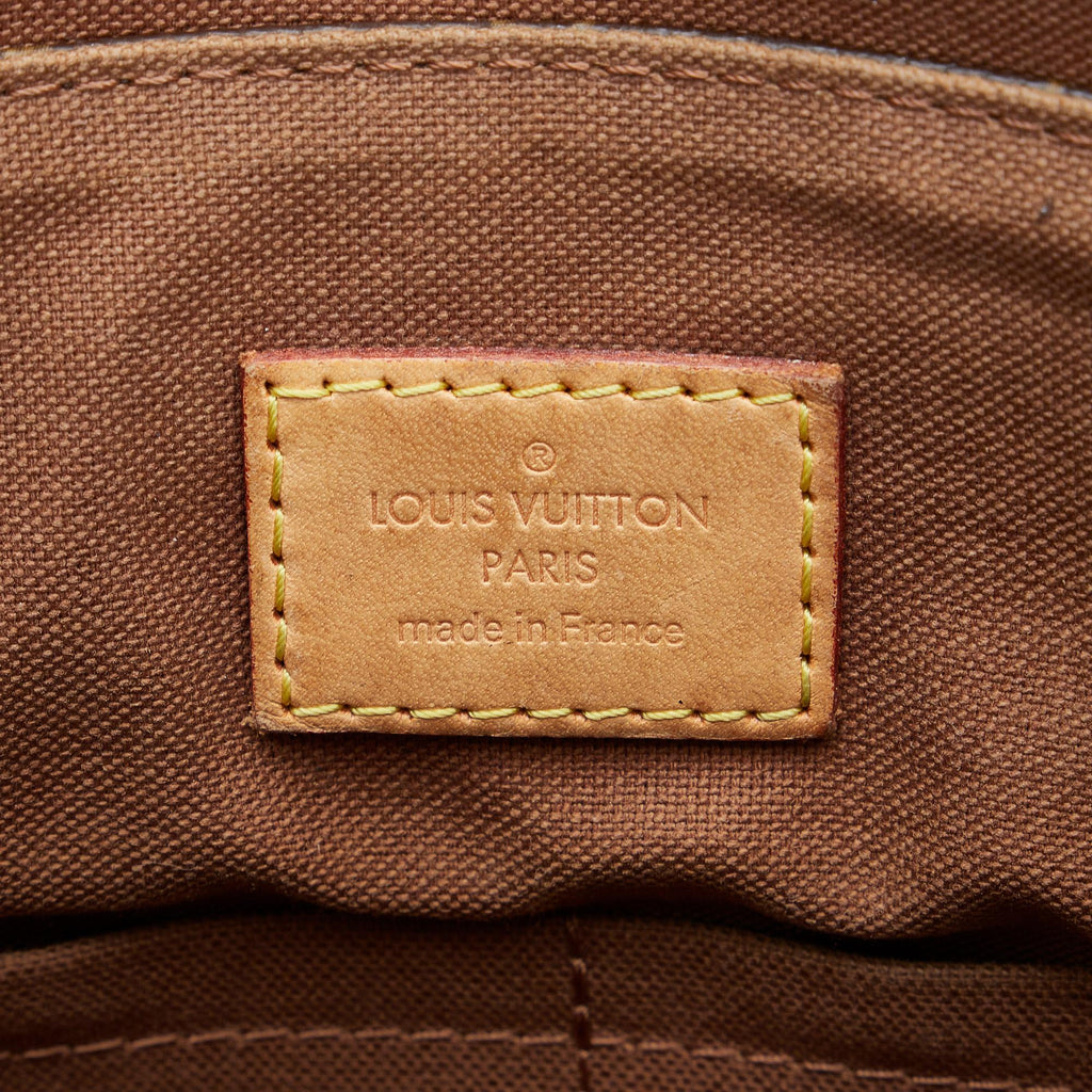 Louis Vuitton Monogram Macassar Bass MM (SHG-PAlLrk)