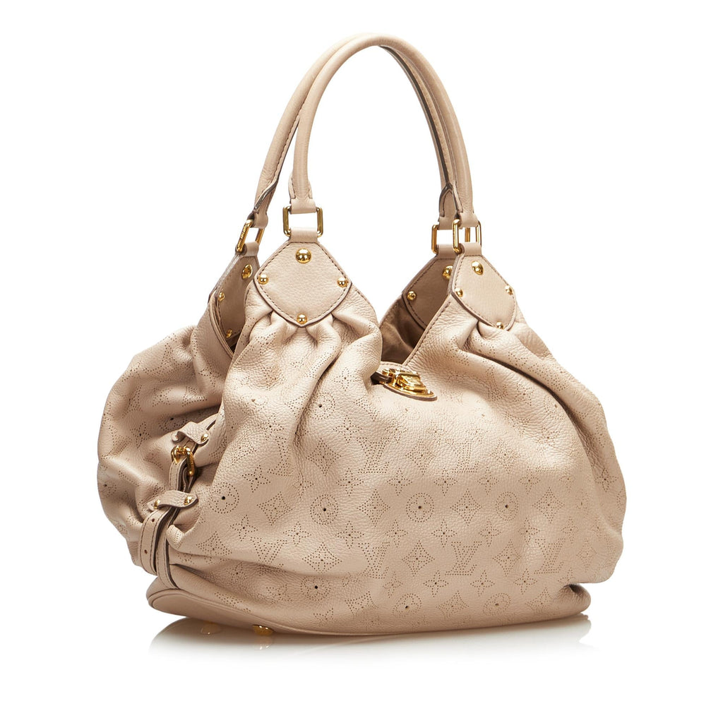 Louis Vuitton Monogram Mahina L Hobo (SHG-ypyVDP)