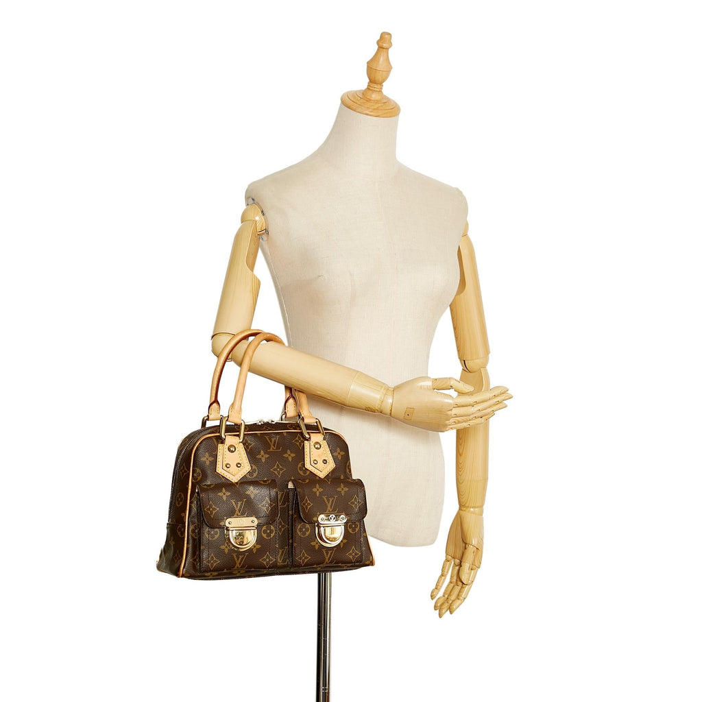 Louis Vuitton Monogram Manhattan PM (SHG-tNccjI)