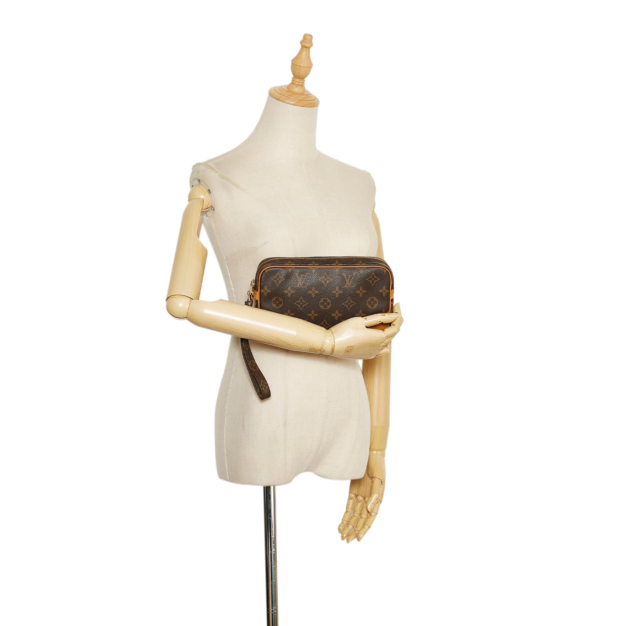 Louis Vuitton Monogram Marly Dragonne PM (SHG-37126)