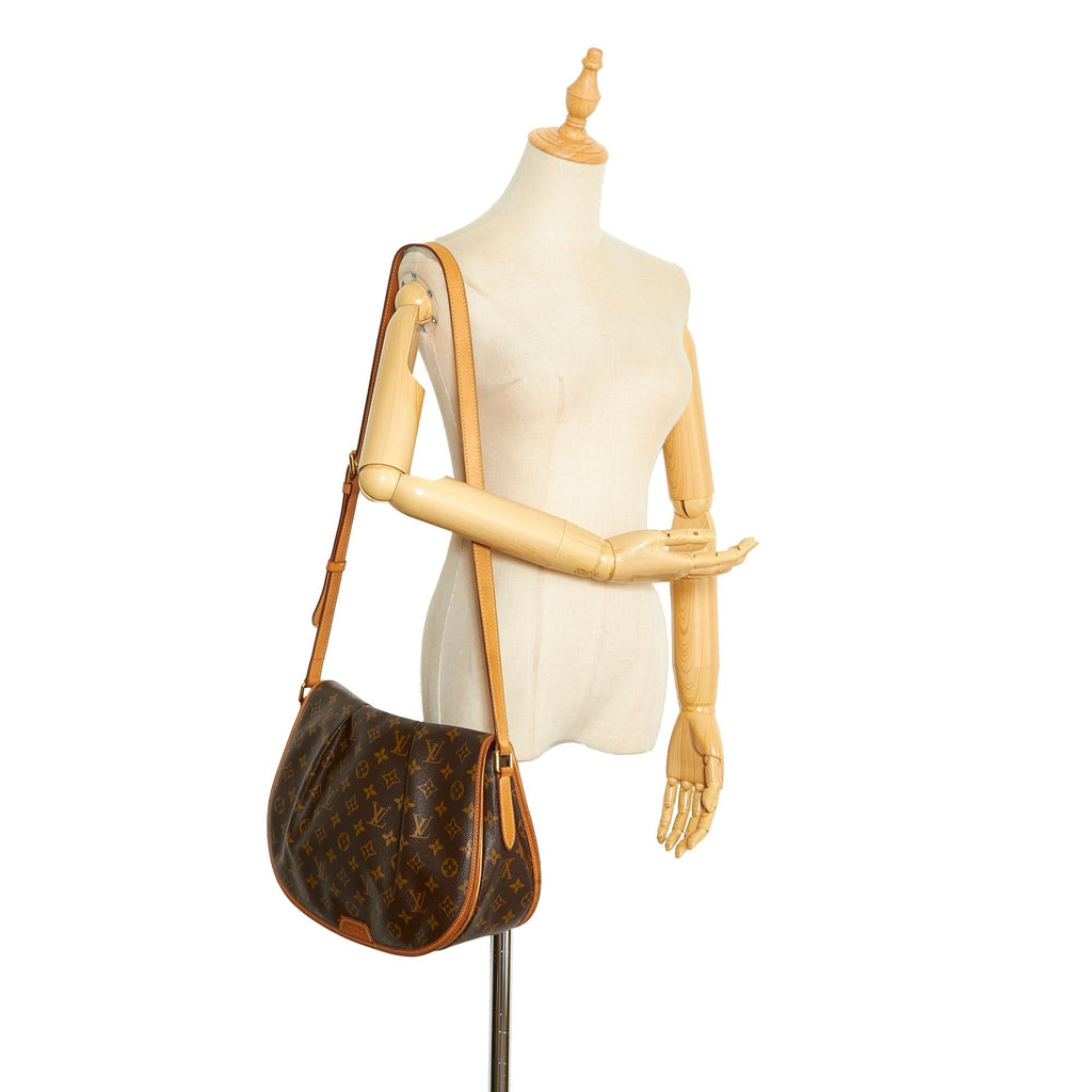 Louis Vuitton Monogram Menilmontant MM (SHG-9u03UA)