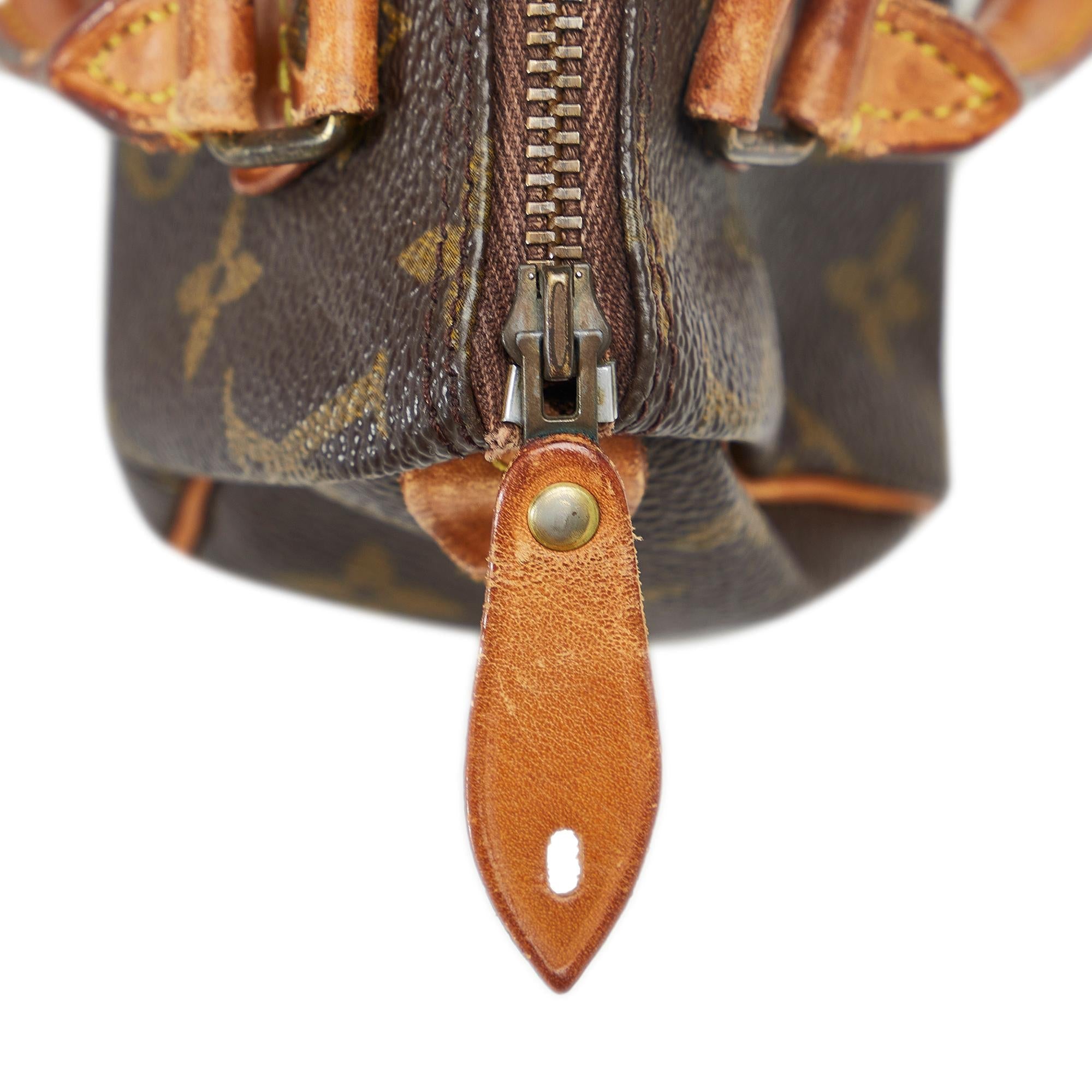 Louis Vuitton Monogram Mini HL Speedy (SHG-u9AcQi)