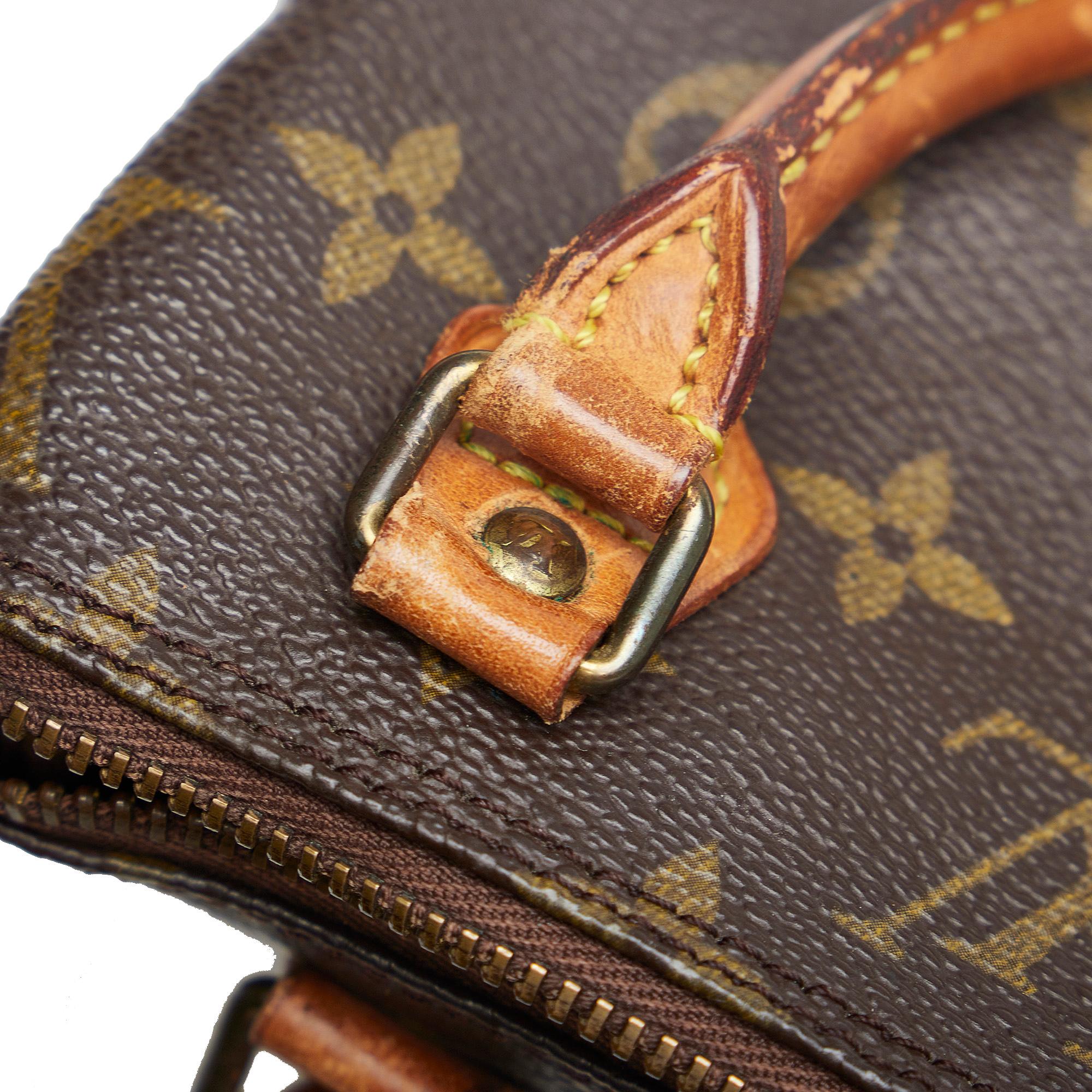 Louis Vuitton Monogram Mini HL Speedy (SHG-u9AcQi)