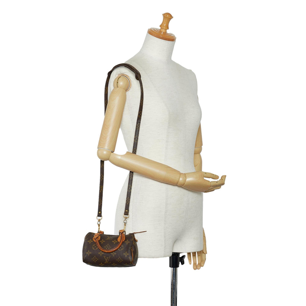 Louis Vuitton Monogram Mini HL Speedy (SHG-u9AcQi)