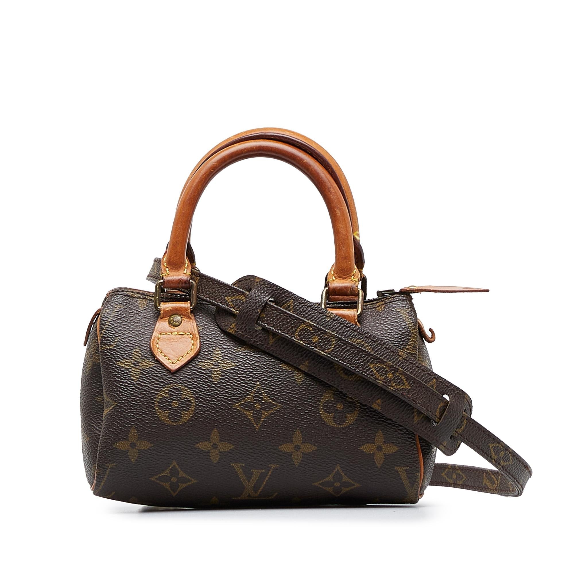 Louis Vuitton Monogram Mini HL Speedy (SHG-u9AcQi)