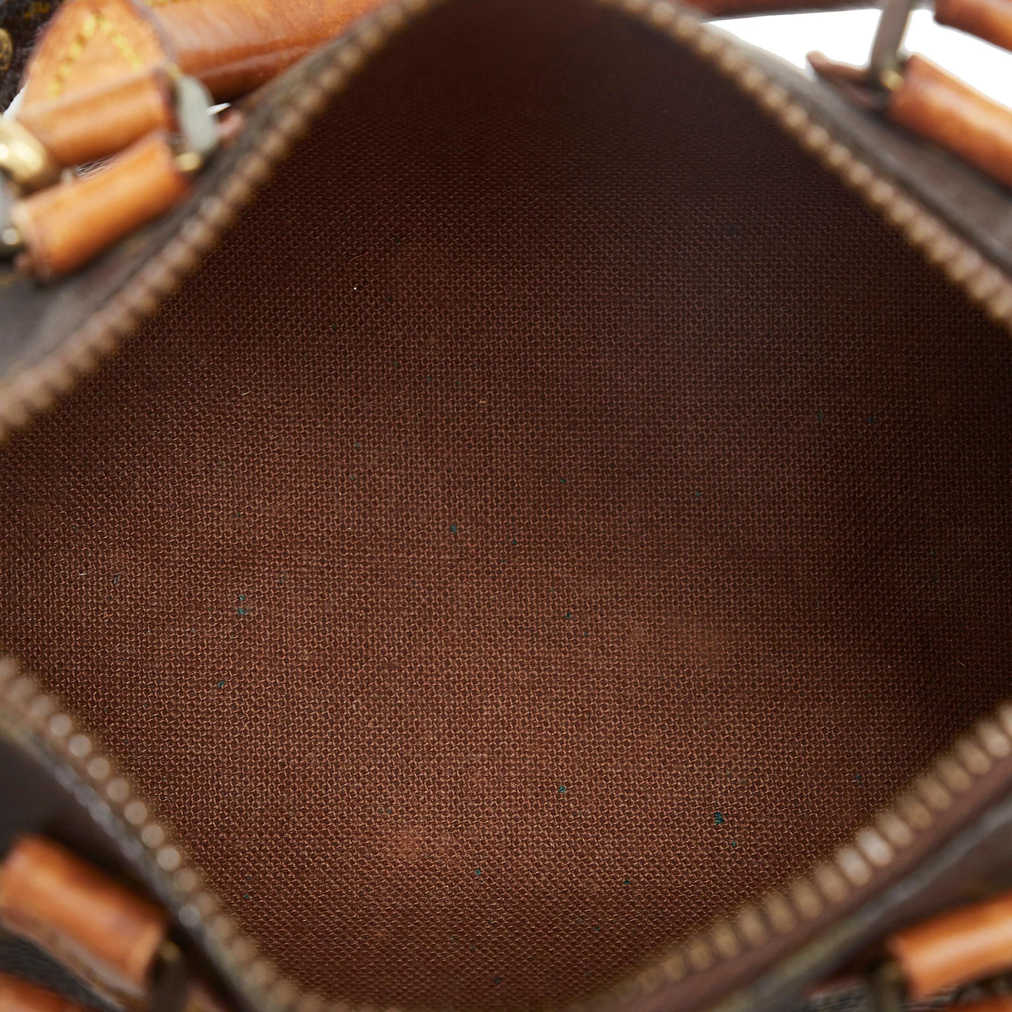 Louis Vuitton Monogram Mini HL Speedy (SHG-u9AcQi)