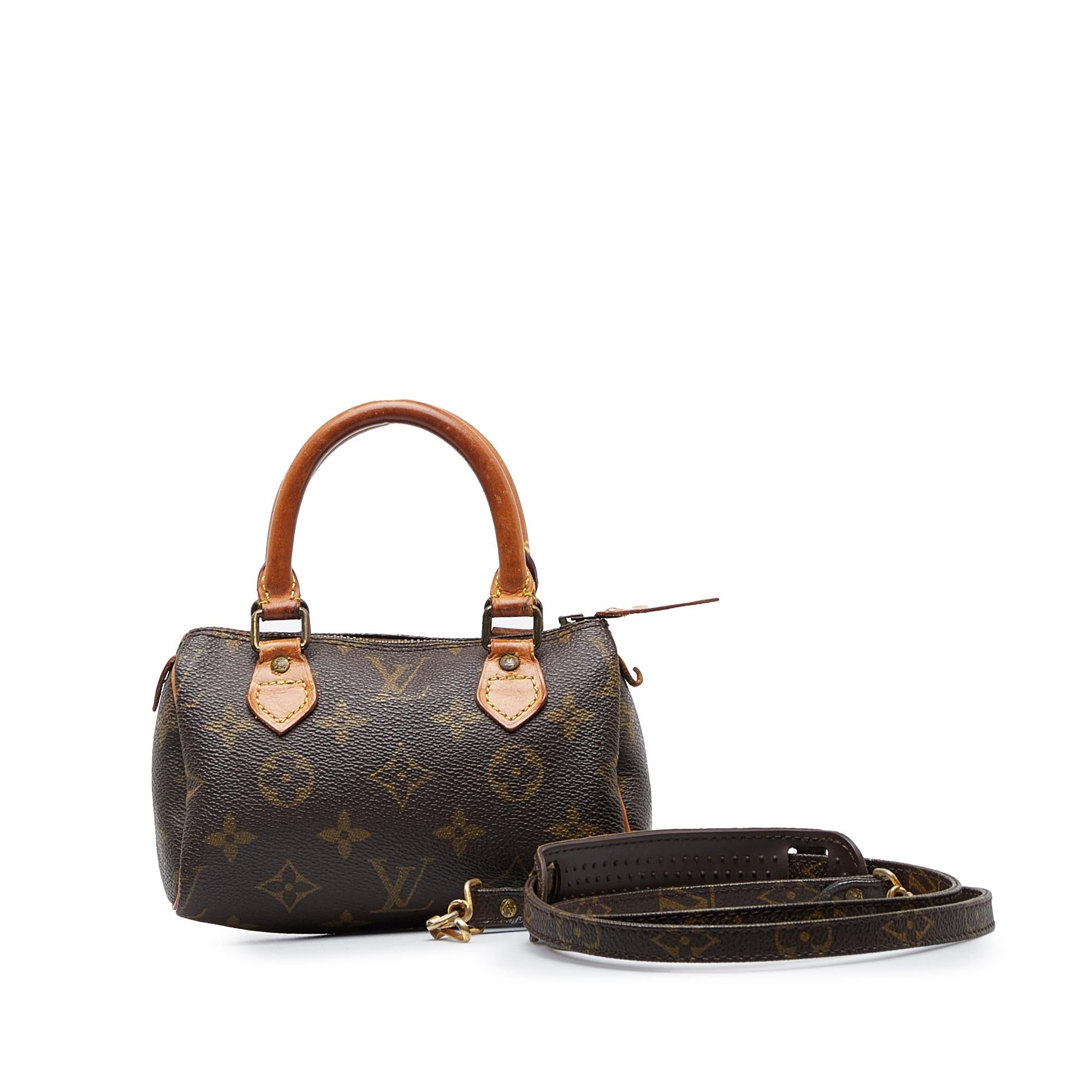 Louis Vuitton Monogram Mini HL Speedy (SHG-u9AcQi)