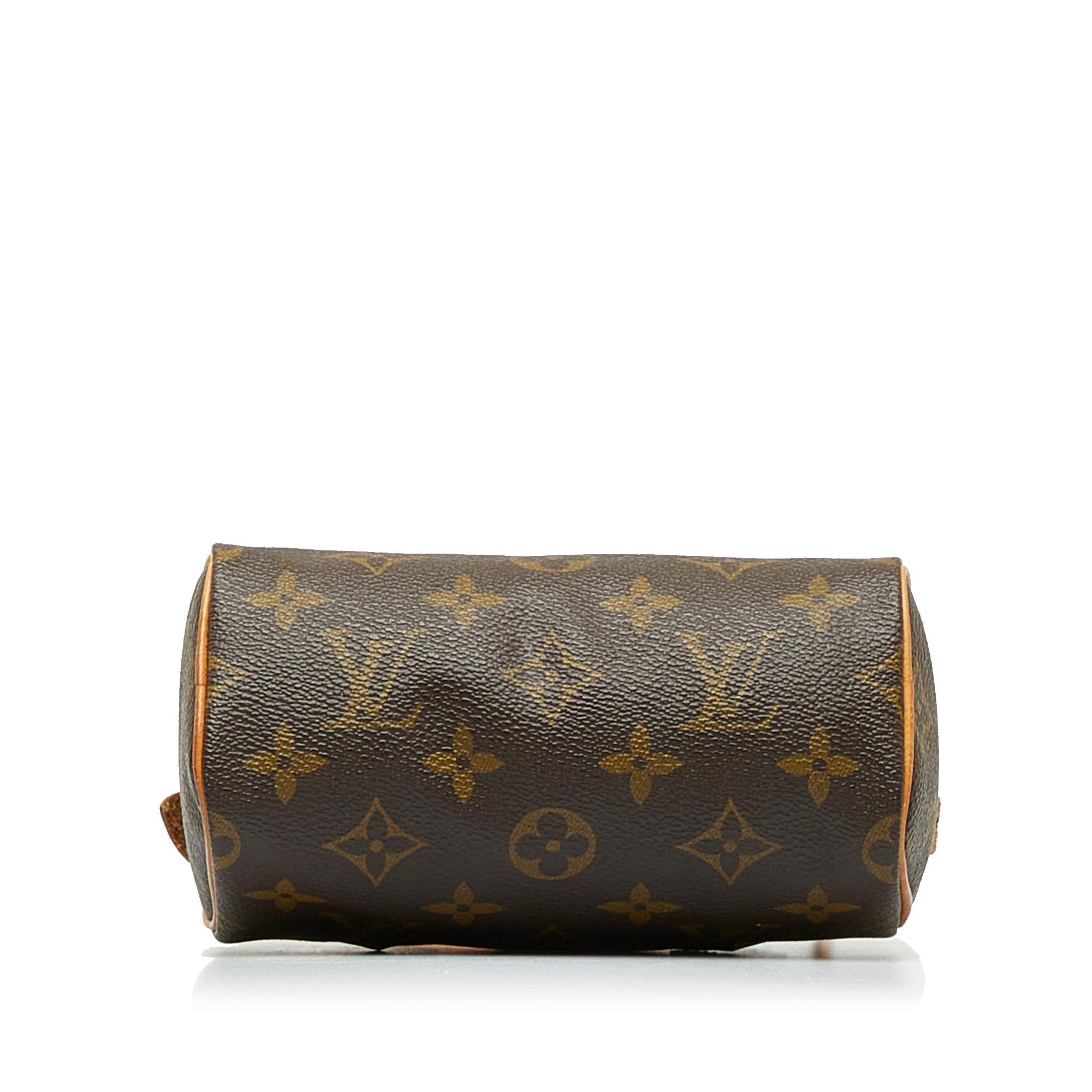 Louis Vuitton Monogram Mini HL Speedy (SHG-k9D0rg)
