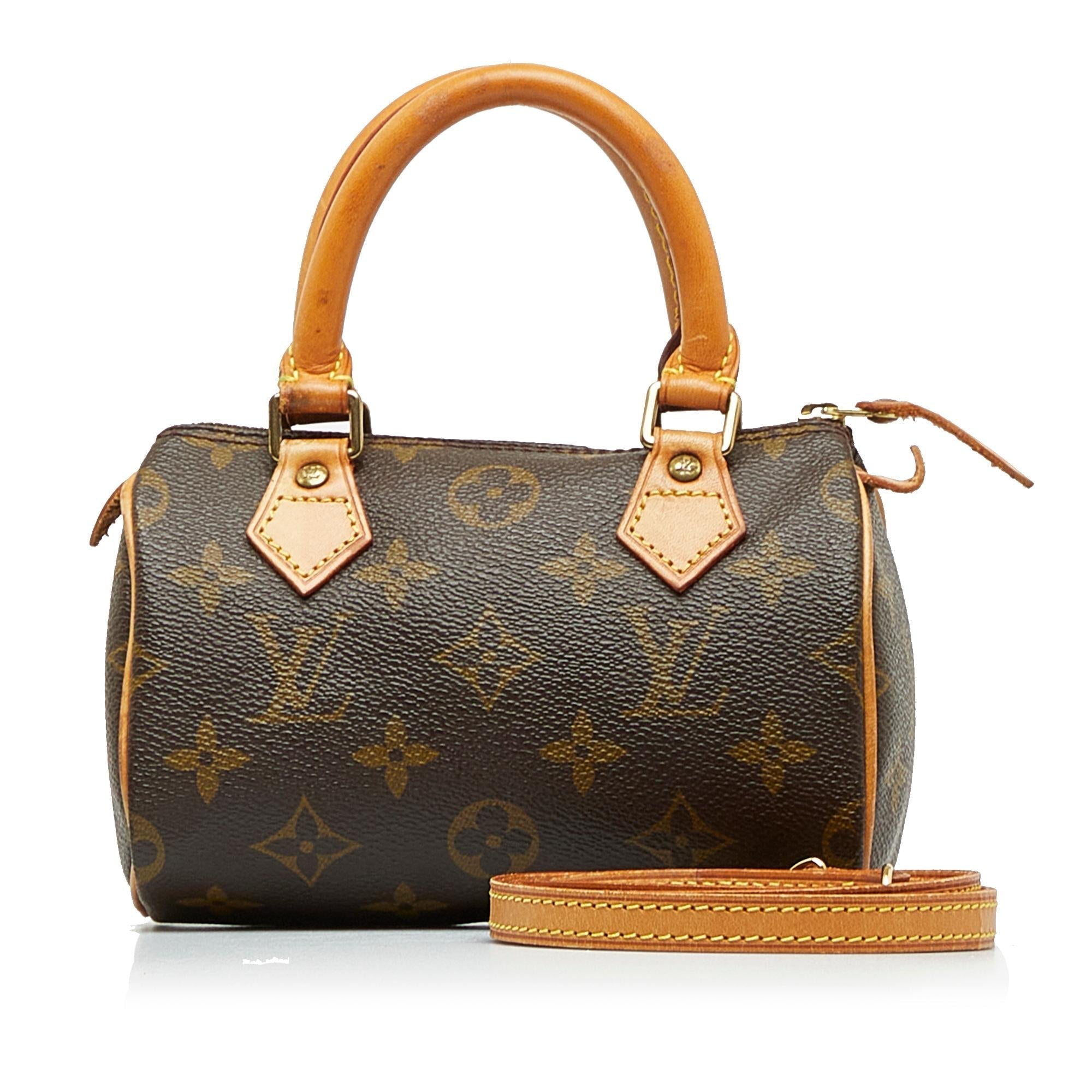 Louis Vuitton Monogram Mini HL Speedy (SHG-k9D0rg)
