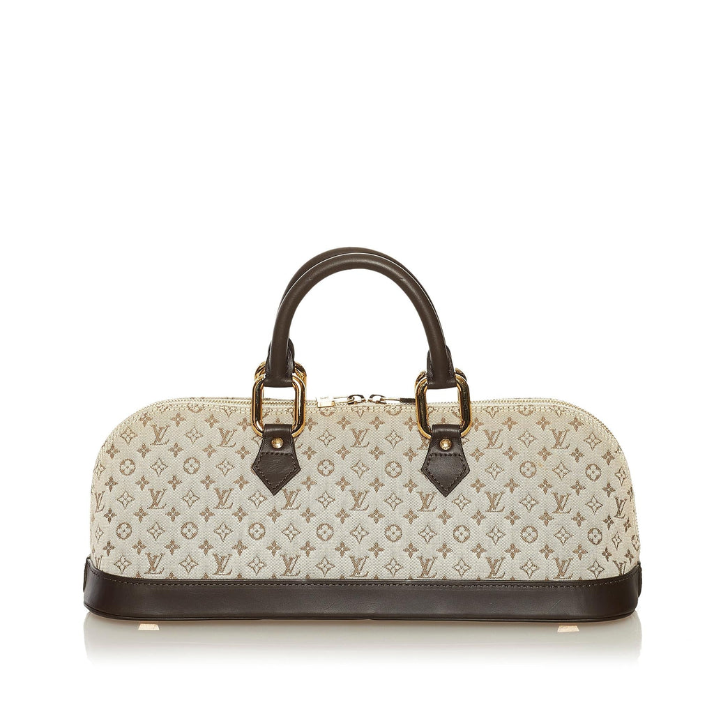 Louis Vuitton Monogram Mini Lin Alma Long (SHG-34433)