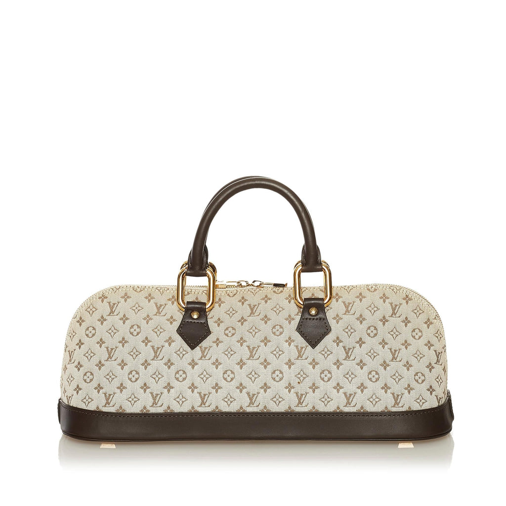 Louis Vuitton Monogram Mini Lin Alma Long (SHG-34433)
