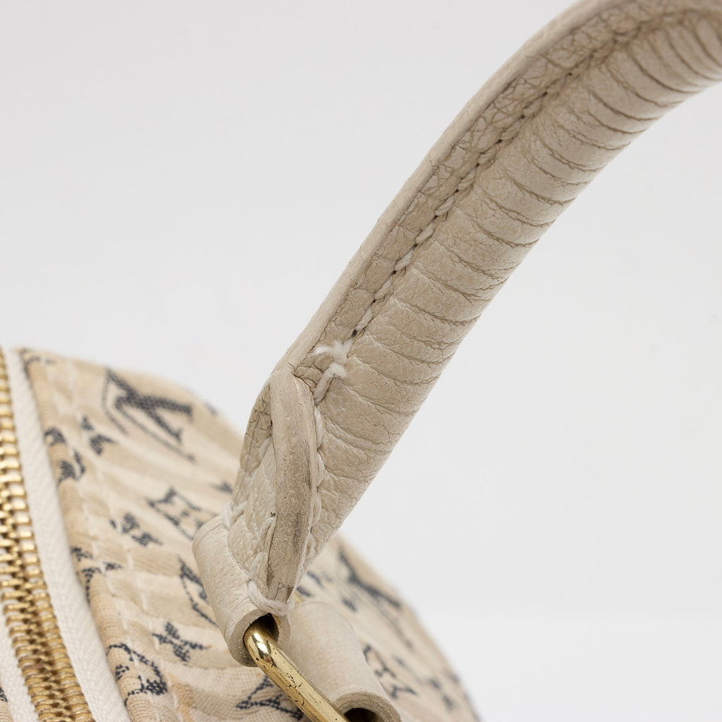 Louis Vuitton Monogram Mini Lin Speedy 30 Satchel (SHF-MWpiGX)