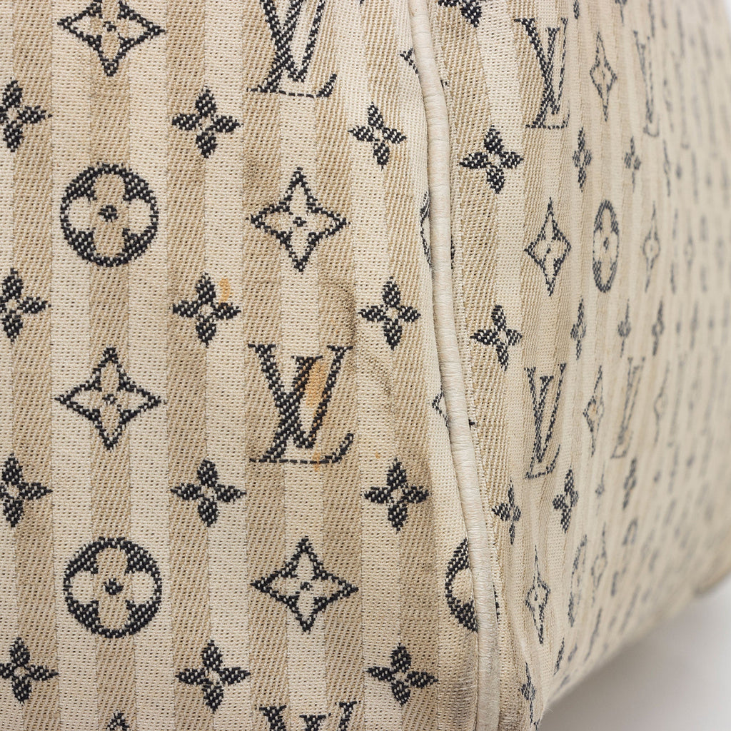 Louis Vuitton Monogram Mini Lin Speedy 30 Satchel (SHF-MWpiGX)