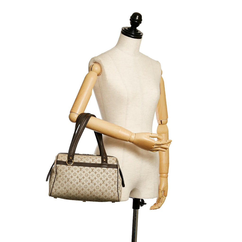 Louis Vuitton Monogram Mini Lin Josephine PM (SHG-32286)