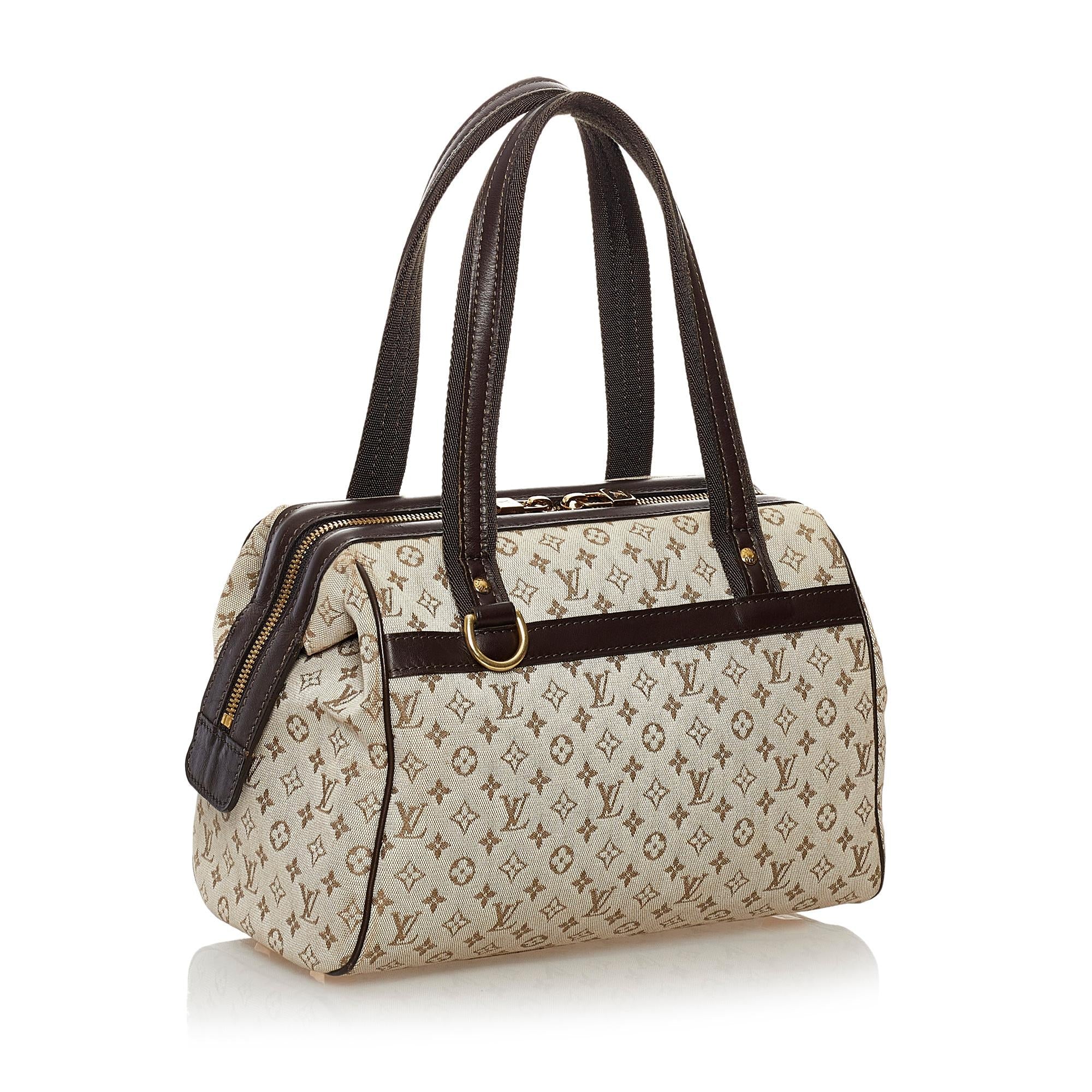 Louis Vuitton Monogram Mini Lin Josephine PM (SHG-32286)