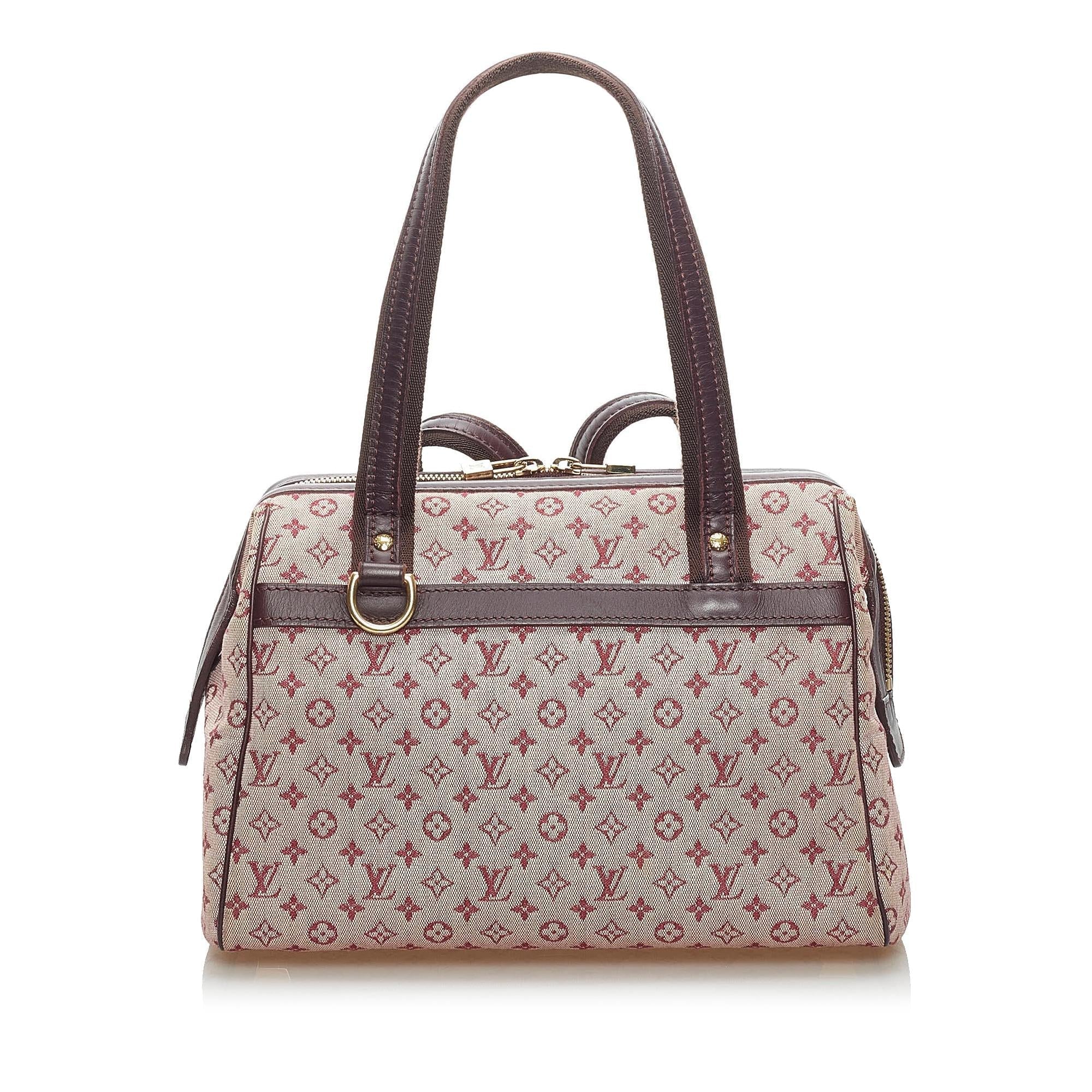 Louis Vuitton Monogram Mini Lin Josephine PM (SHG-34185)