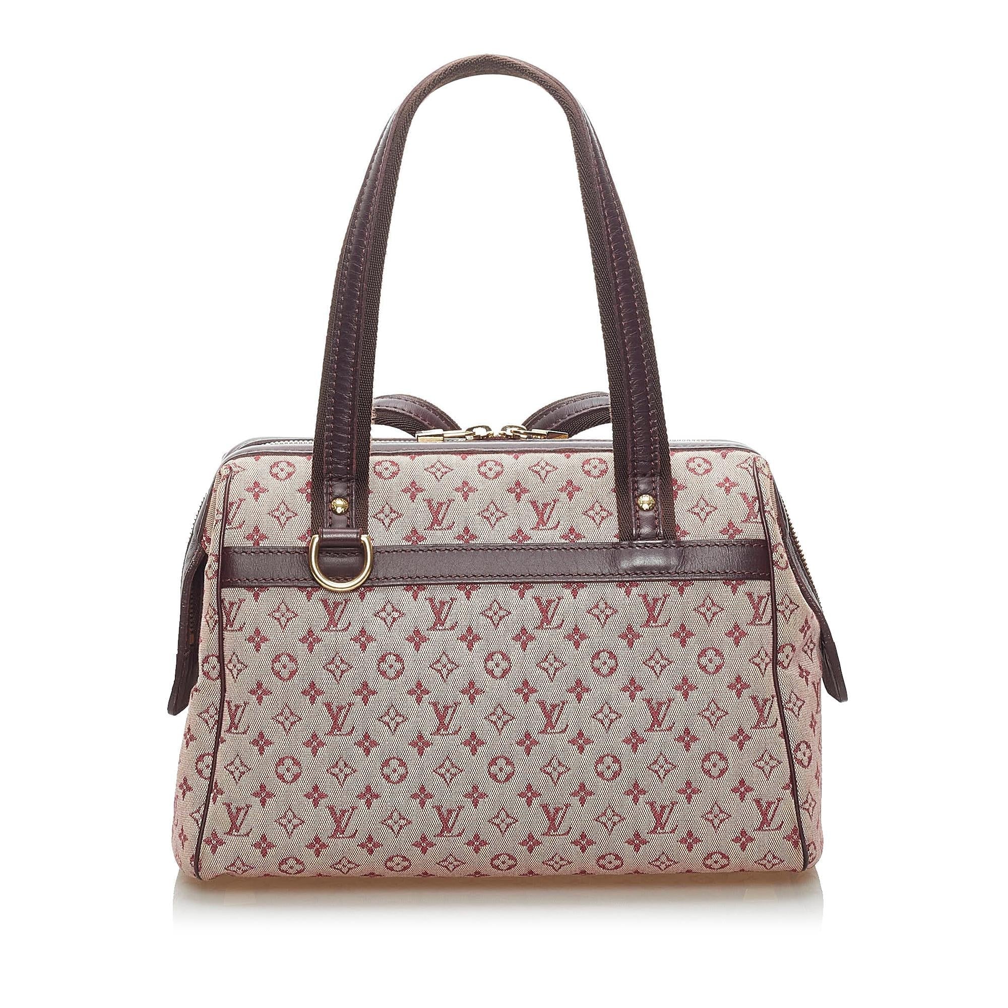 Louis Vuitton Monogram Mini Lin Josephine PM (SHG-34185)