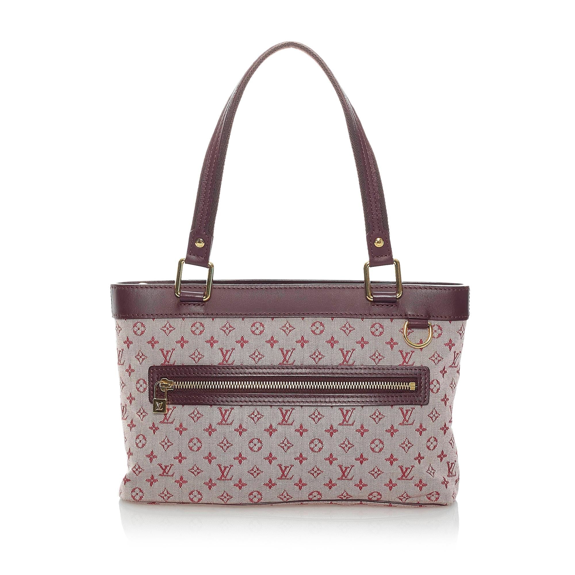 Louis Vuitton Monogram Mini Lin Lucille PM (SHG-32217)