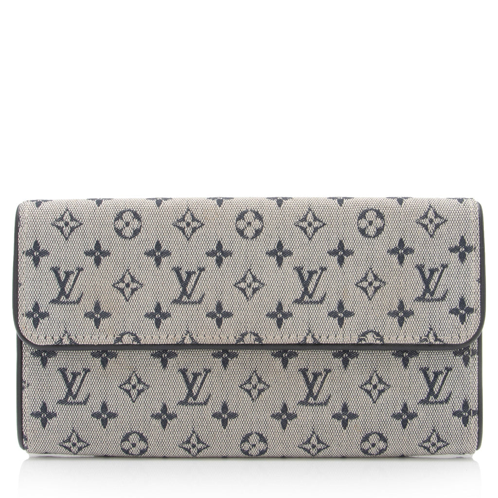 Louis Vuitton Monogram Mini Lin Porte Tresor International Wallet (SHF-NQBrFE)