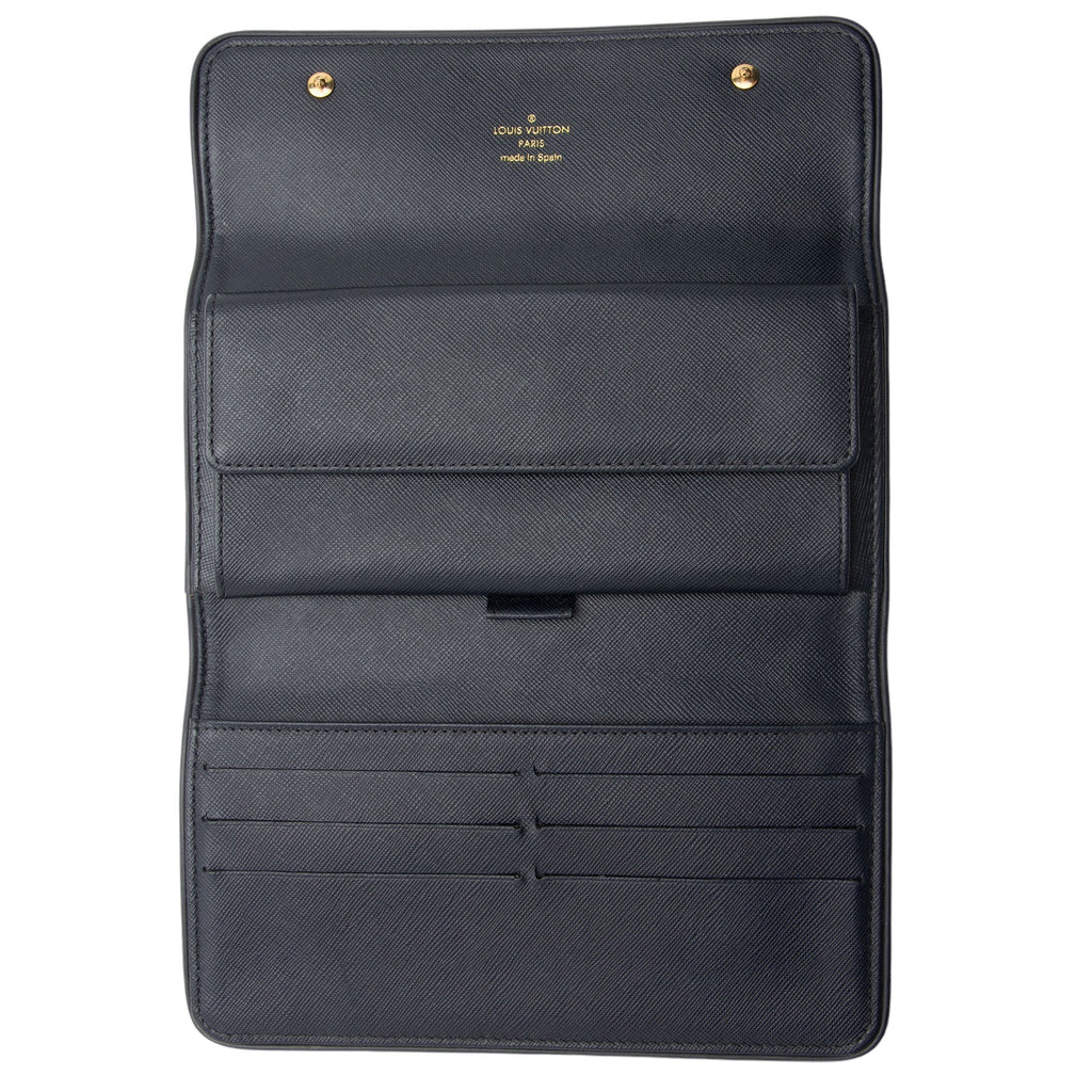 Louis Vuitton Monogram Mini Lin Porte Tresor International Wallet (SHF-NQBrFE)