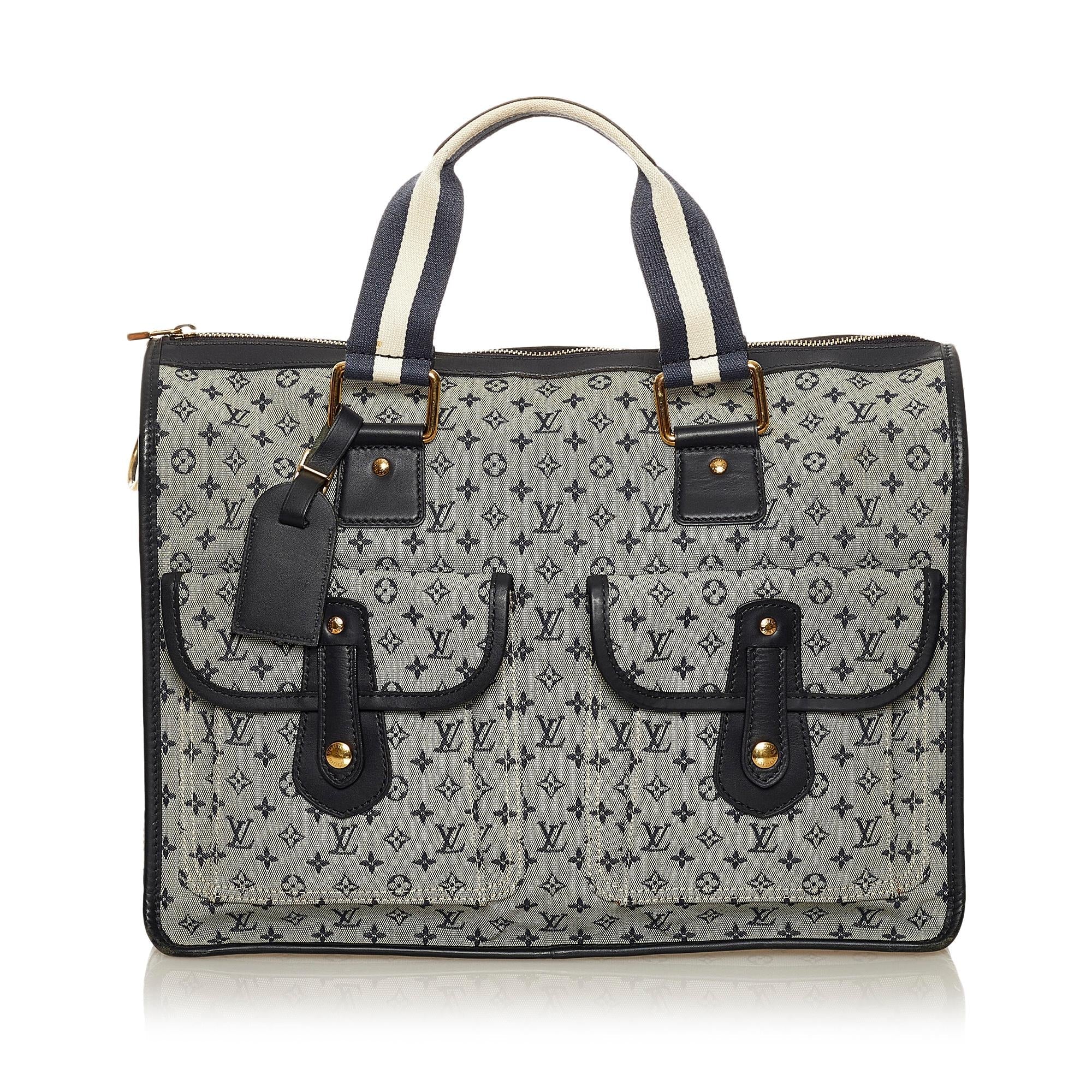 Louis Vuitton Monogram Mini Lin Sac Mary Kate 48H (SHG-34986)