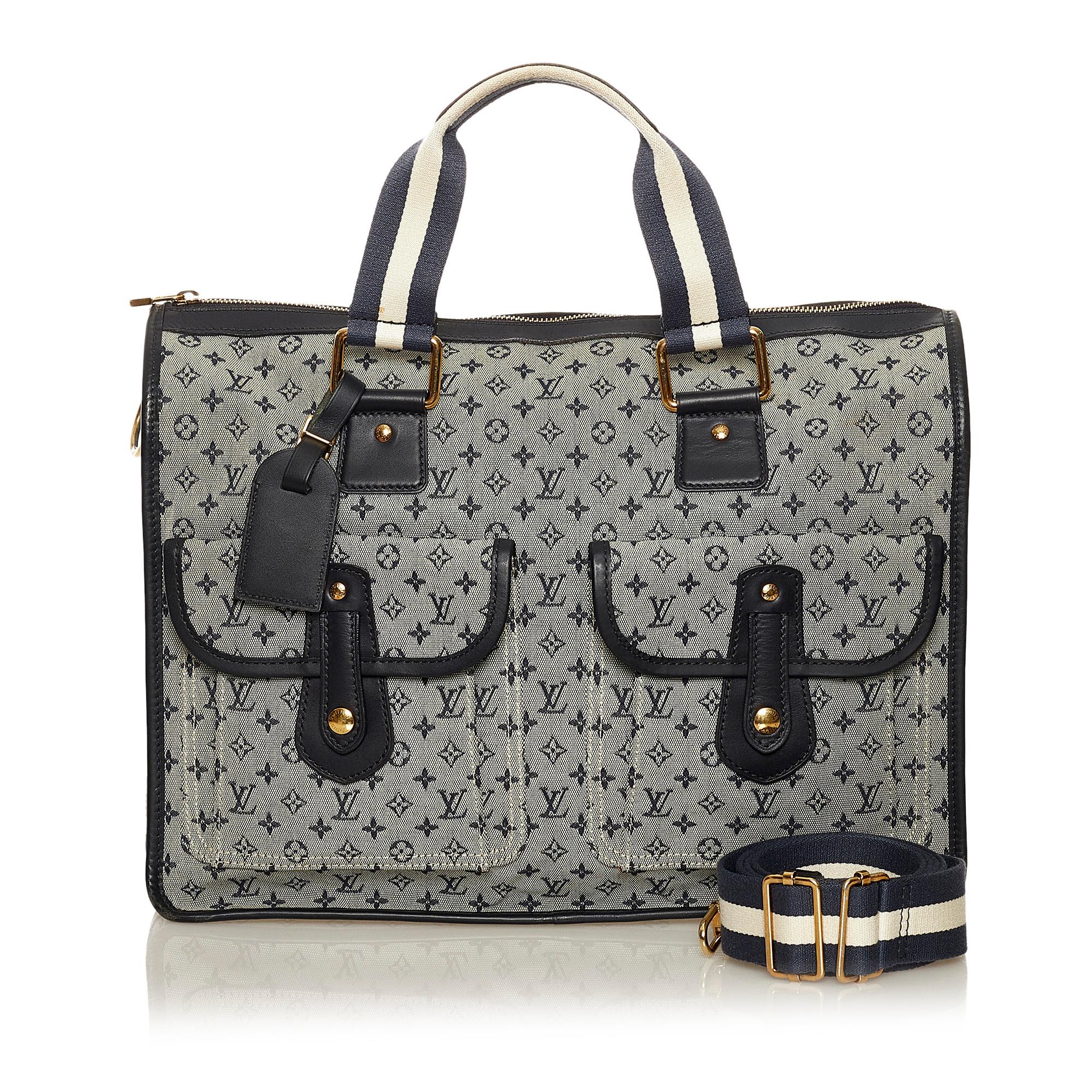 Louis Vuitton Monogram Mini Lin Sac Mary Kate 48H (SHG-34986)