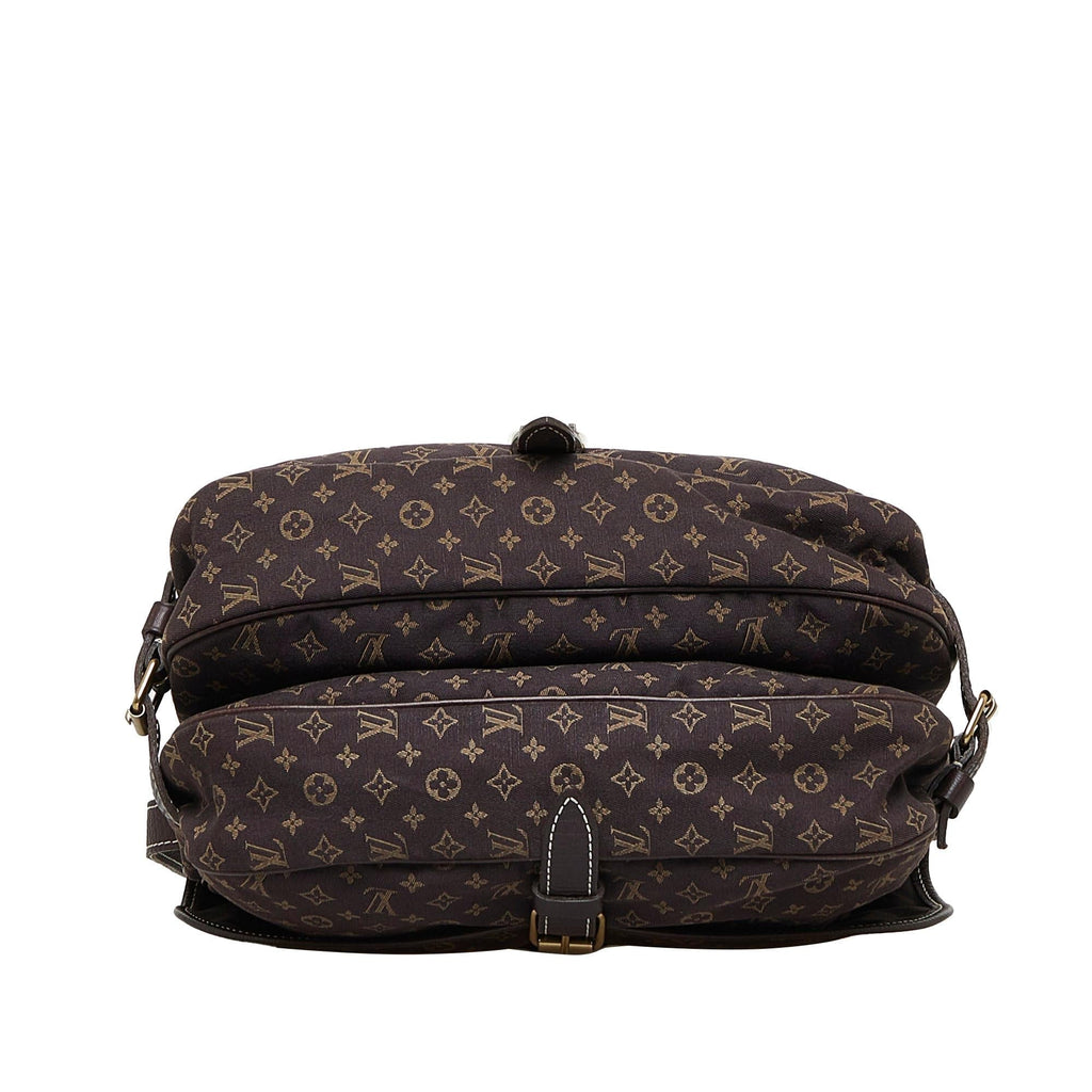 Louis Vuitton Monogram Mini Lin Saumur 30 (SHG-gnUwQC)