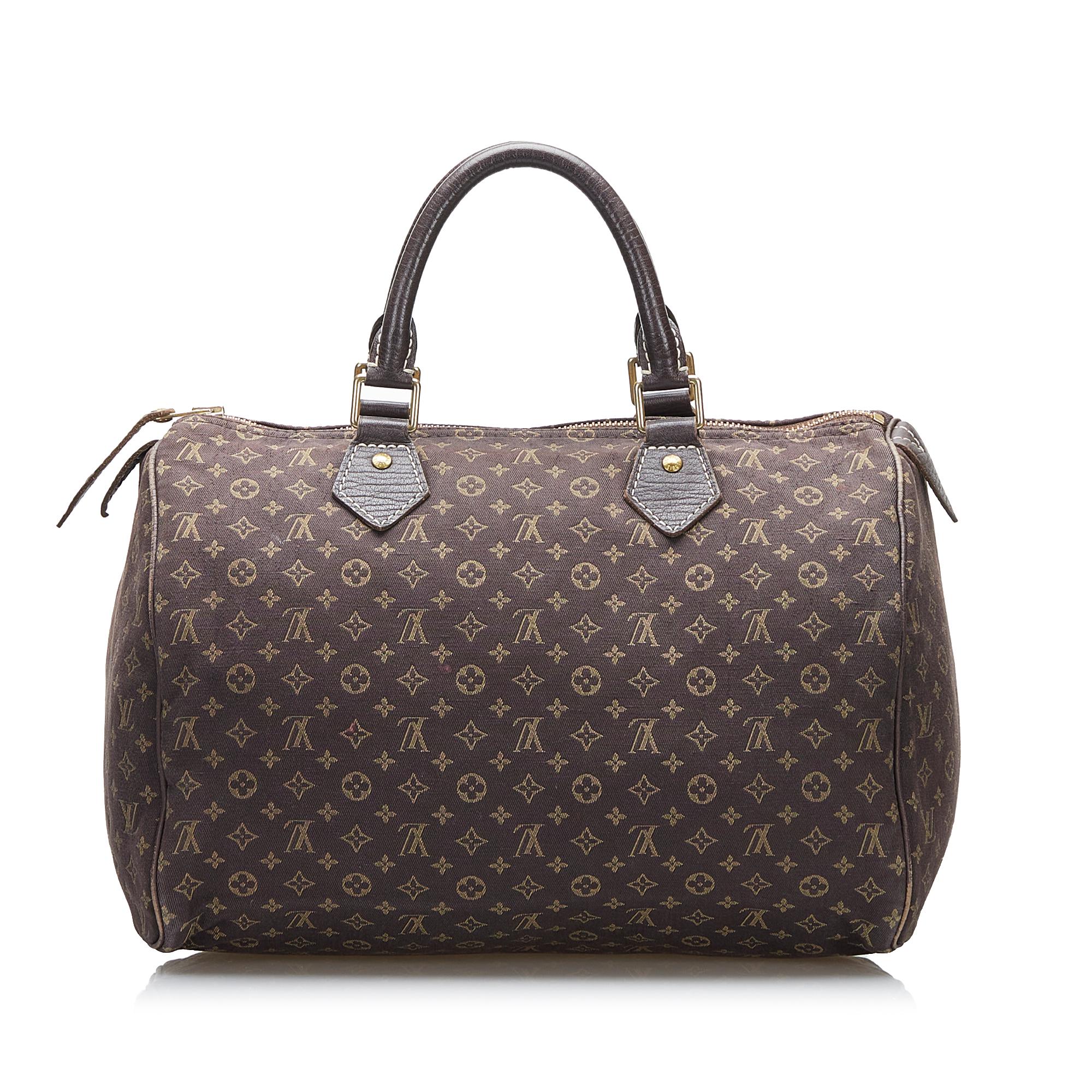 Louis Vuitton Monogram Mini Lin Speedy 30 (SHG-bRIVu5)