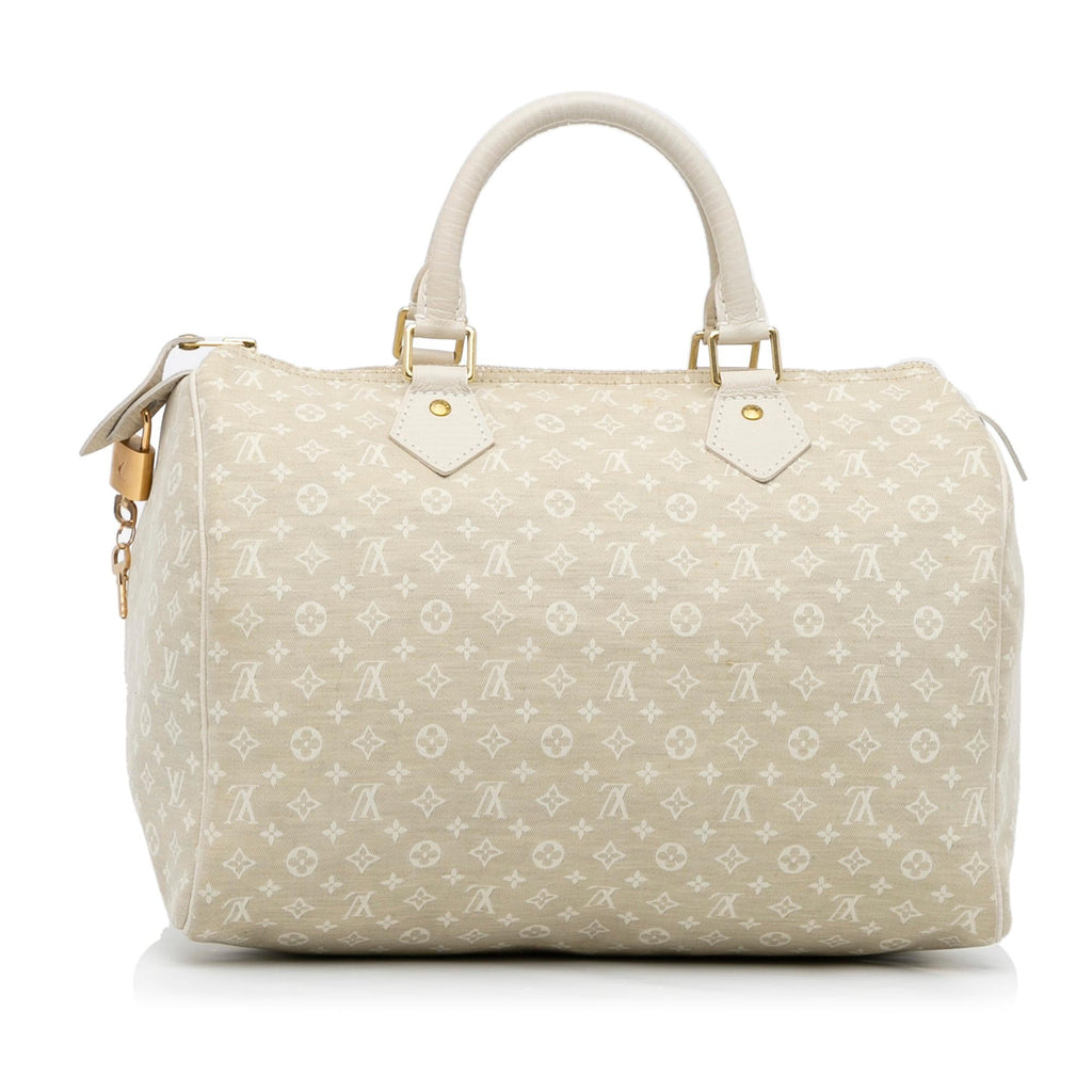 Louis Vuitton Monogram Mini Lin Speedy 30