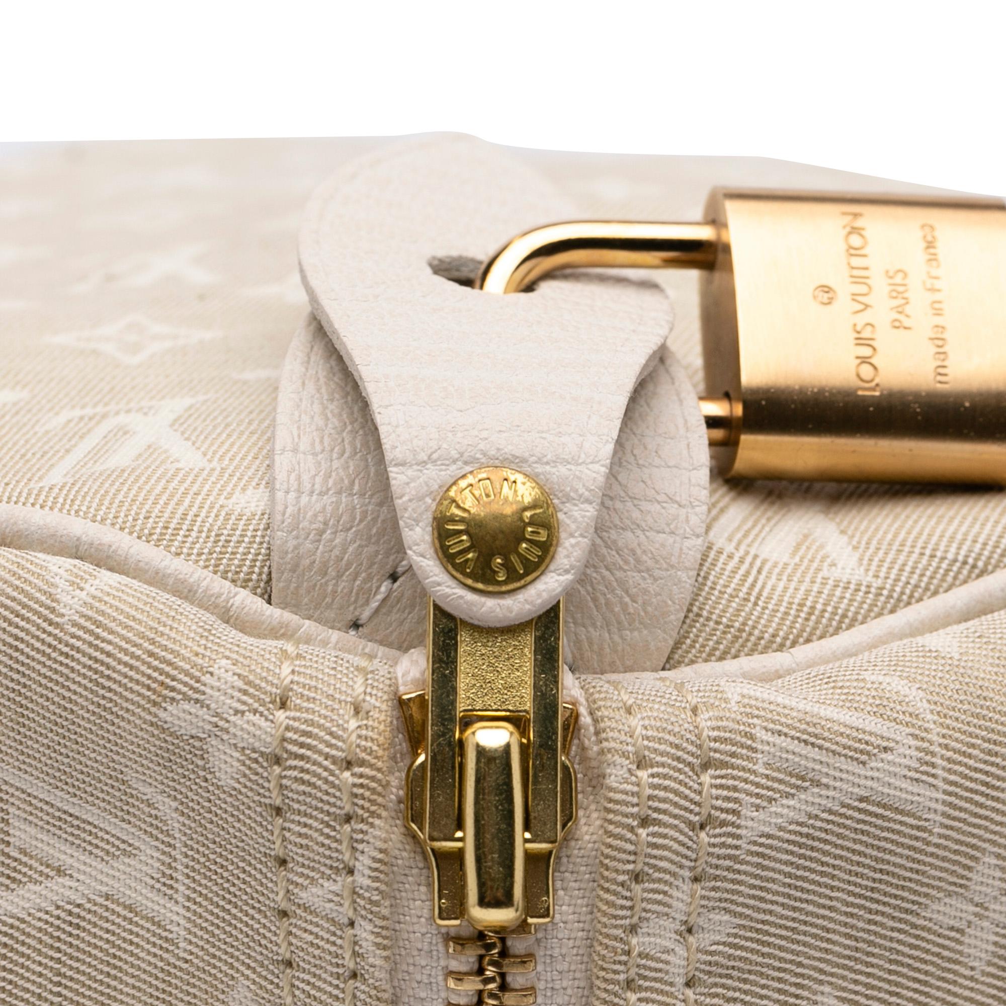 Louis Vuitton Monogram Mini Lin Speedy 30