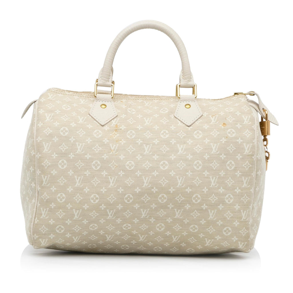 Louis Vuitton Monogram Mini Lin Speedy 30