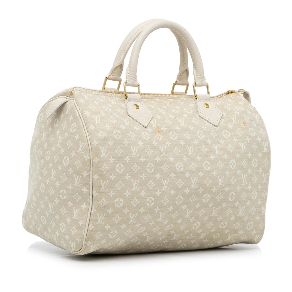 Louis Vuitton Monogram Mini Lin Speedy 30